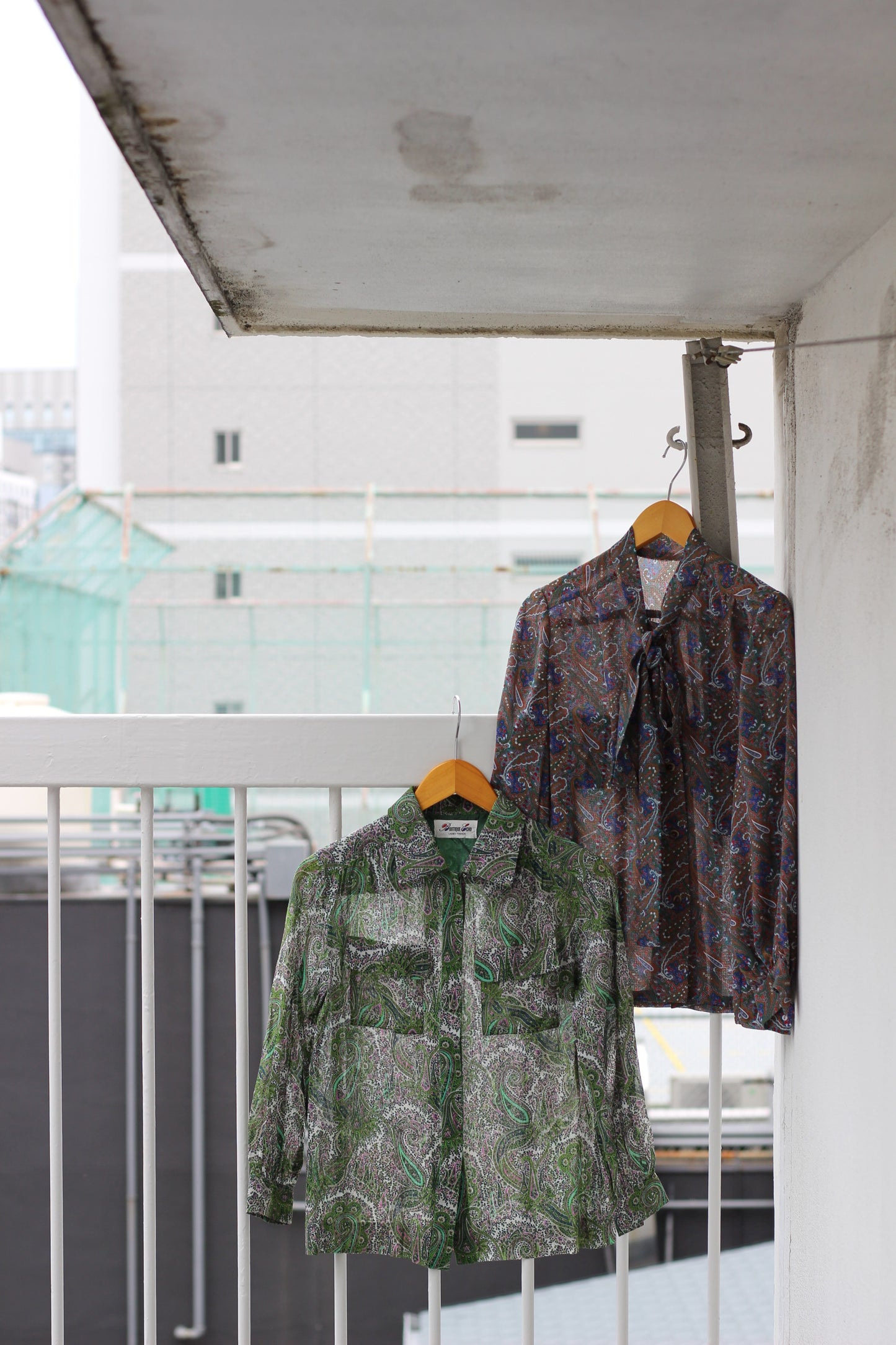 Vintage Design Paisley Long Sleeve Blouse x10点