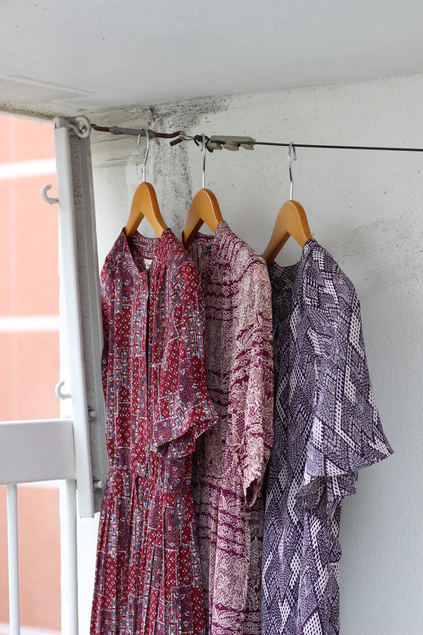 Vintage Design Pattern Short Sleeve One-Piece x10点