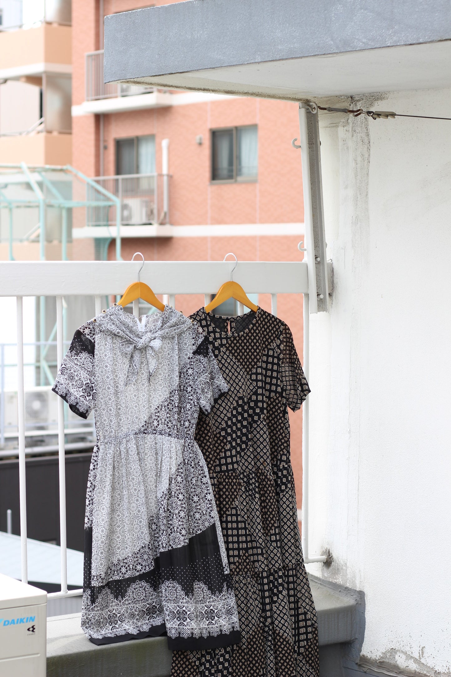 Vintage Design Pattern Short Sleeve One-Piece x10点