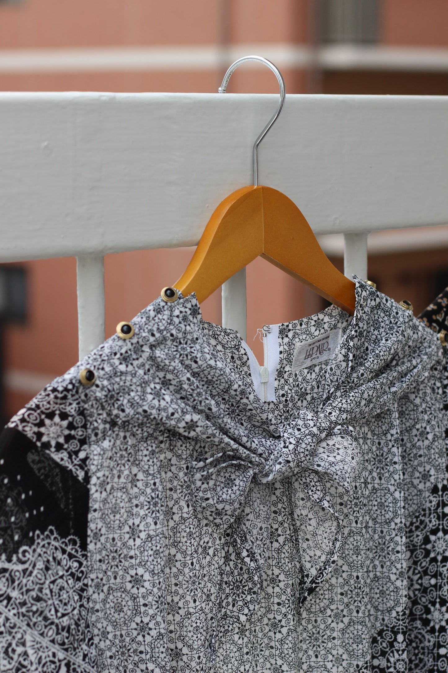 Vintage Design Pattern Short Sleeve One-Piece x10点