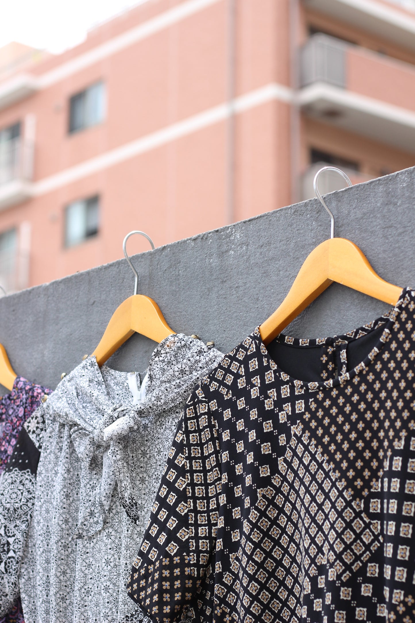 Vintage Design Pattern Short Sleeve One-Piece x10点