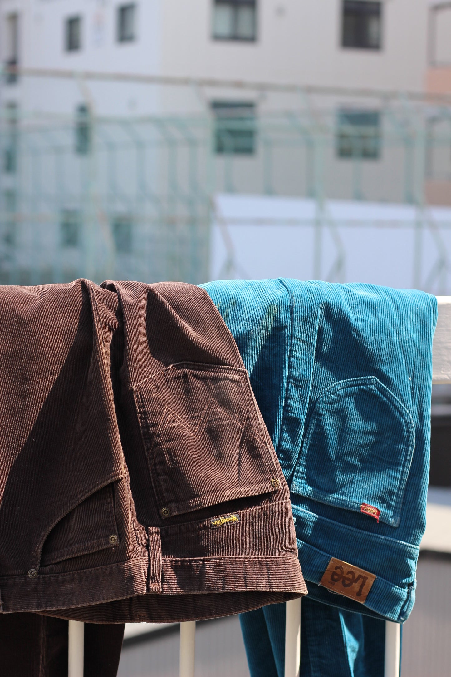 Men's Vintage Lee & Wrangler Corduroy Pants x2点