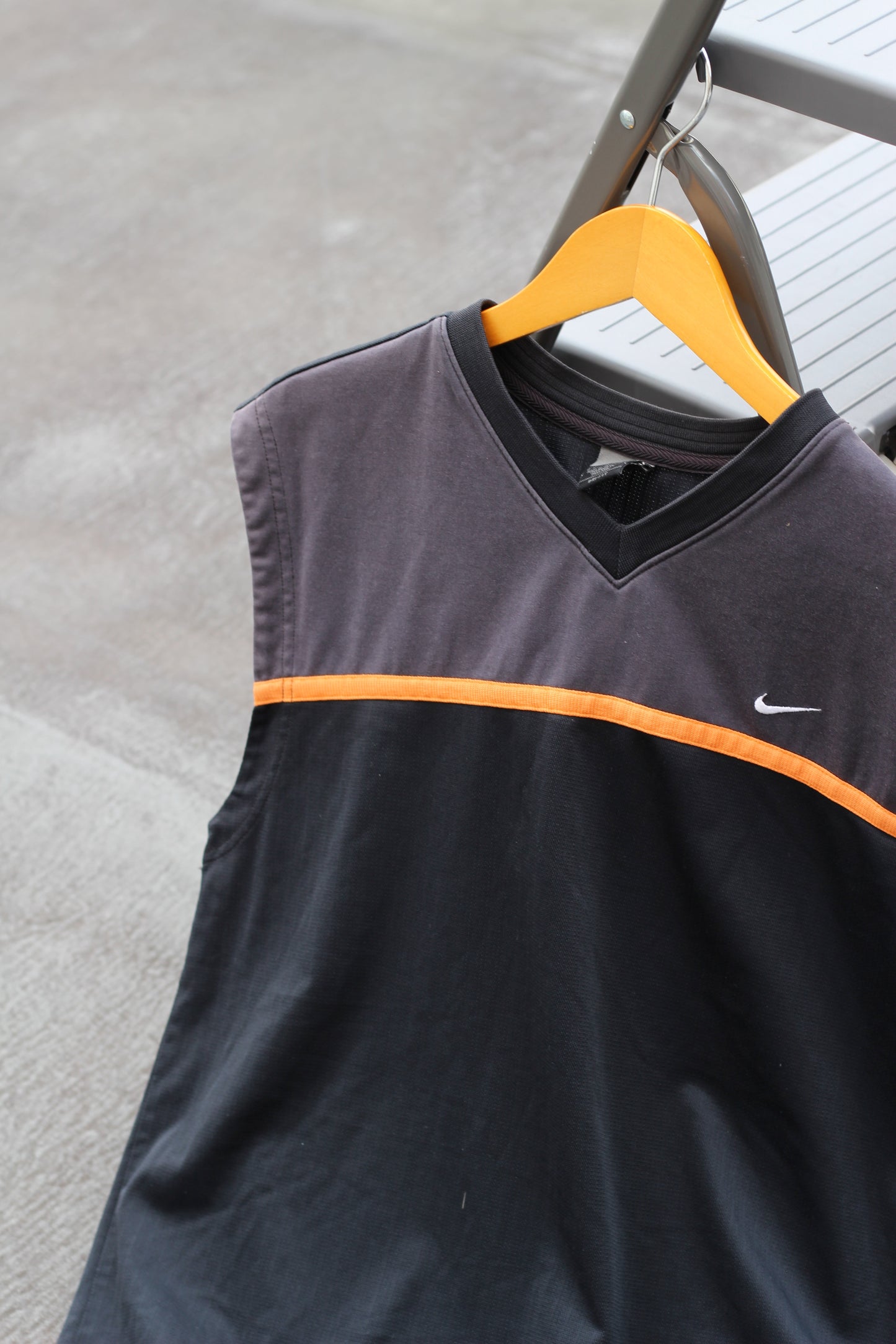 90-00's Nike Y2K Style Men's No Sleeve Top set x4点