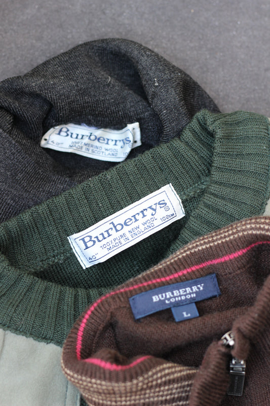 Men's Burberry Knitwear x3点