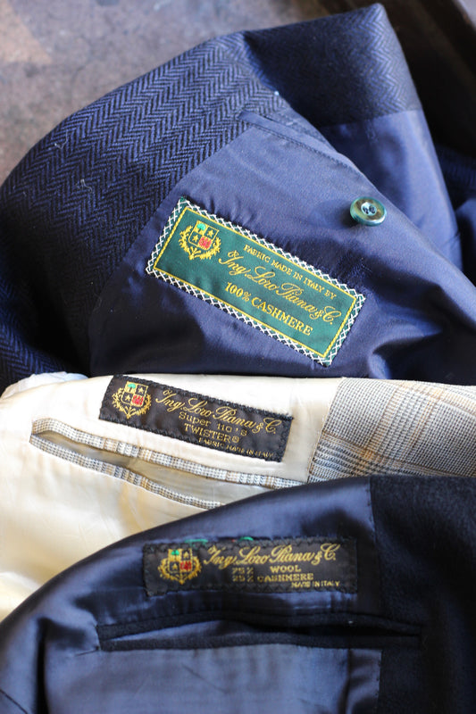 Men's Made In Italy Loro Piana Cashmere Jacket & Shirt x4点