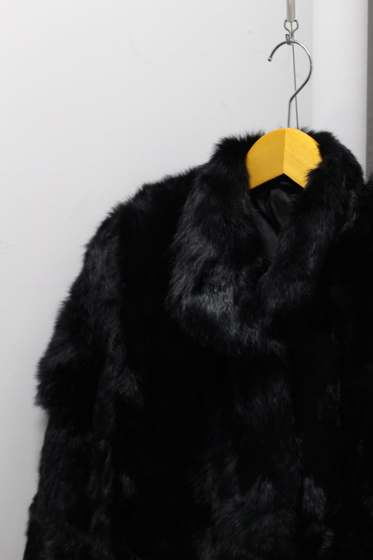 Women's Vintage Black Fur Jacket x2点