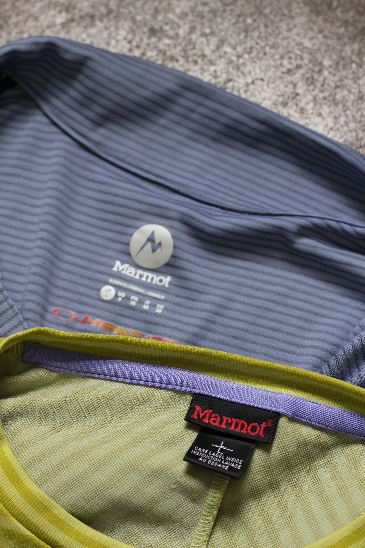 Marmot Striped Long Sleeve T-Shirt x2点