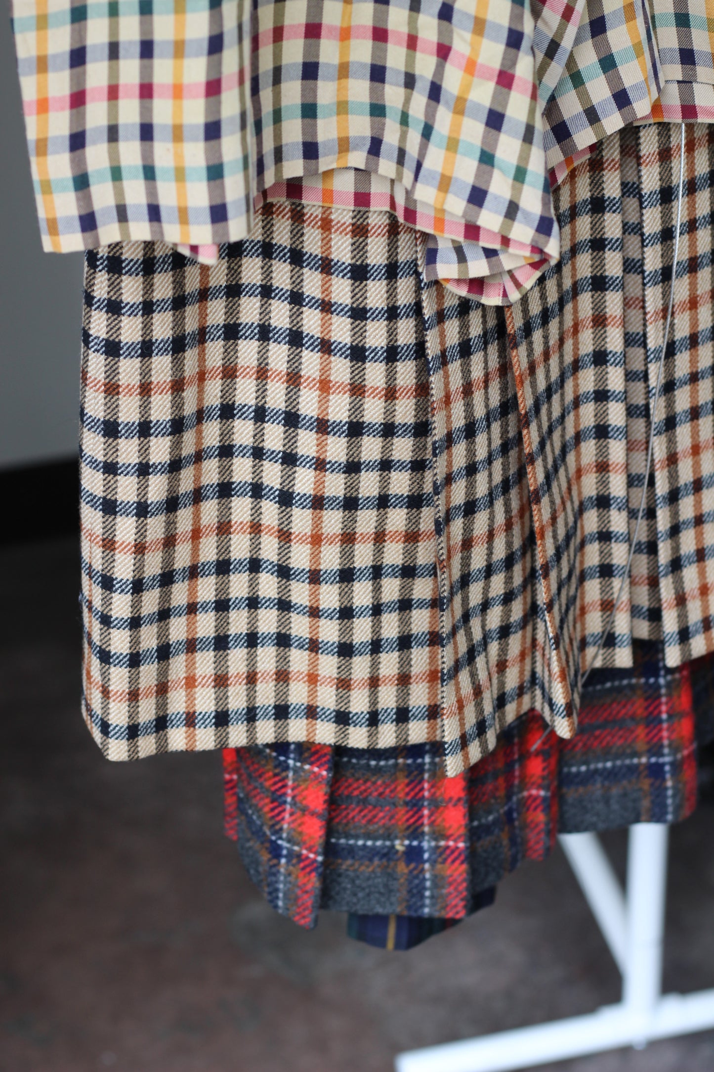 Vintage Check Skirt x4点