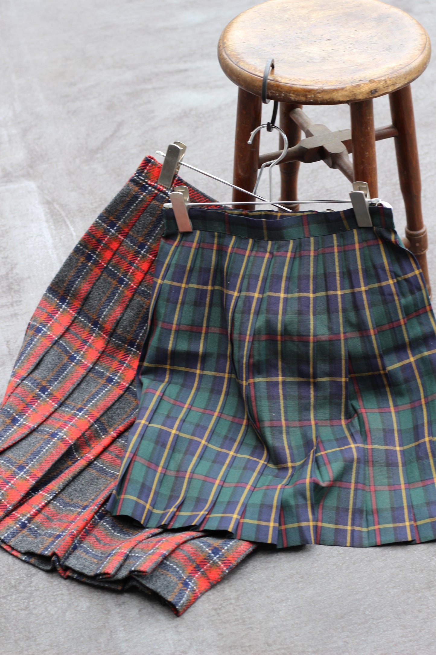 Vintage Check Skirt x4点