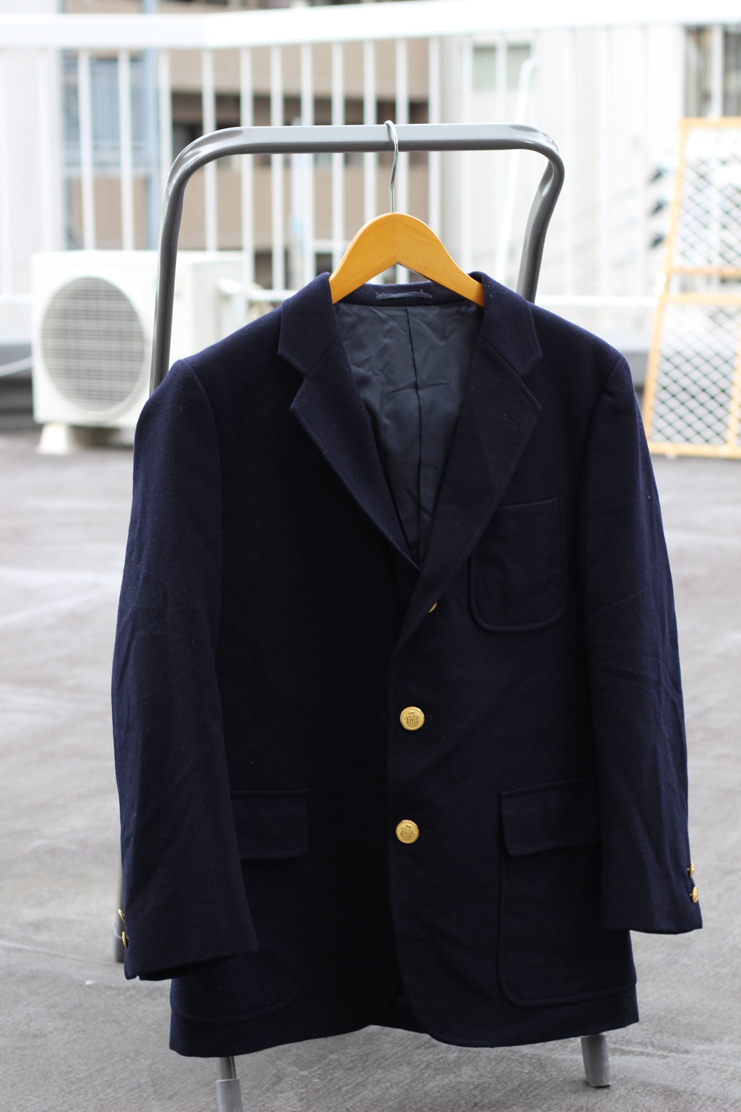 Men's Designer Gold Button Tailored Jacket x2点