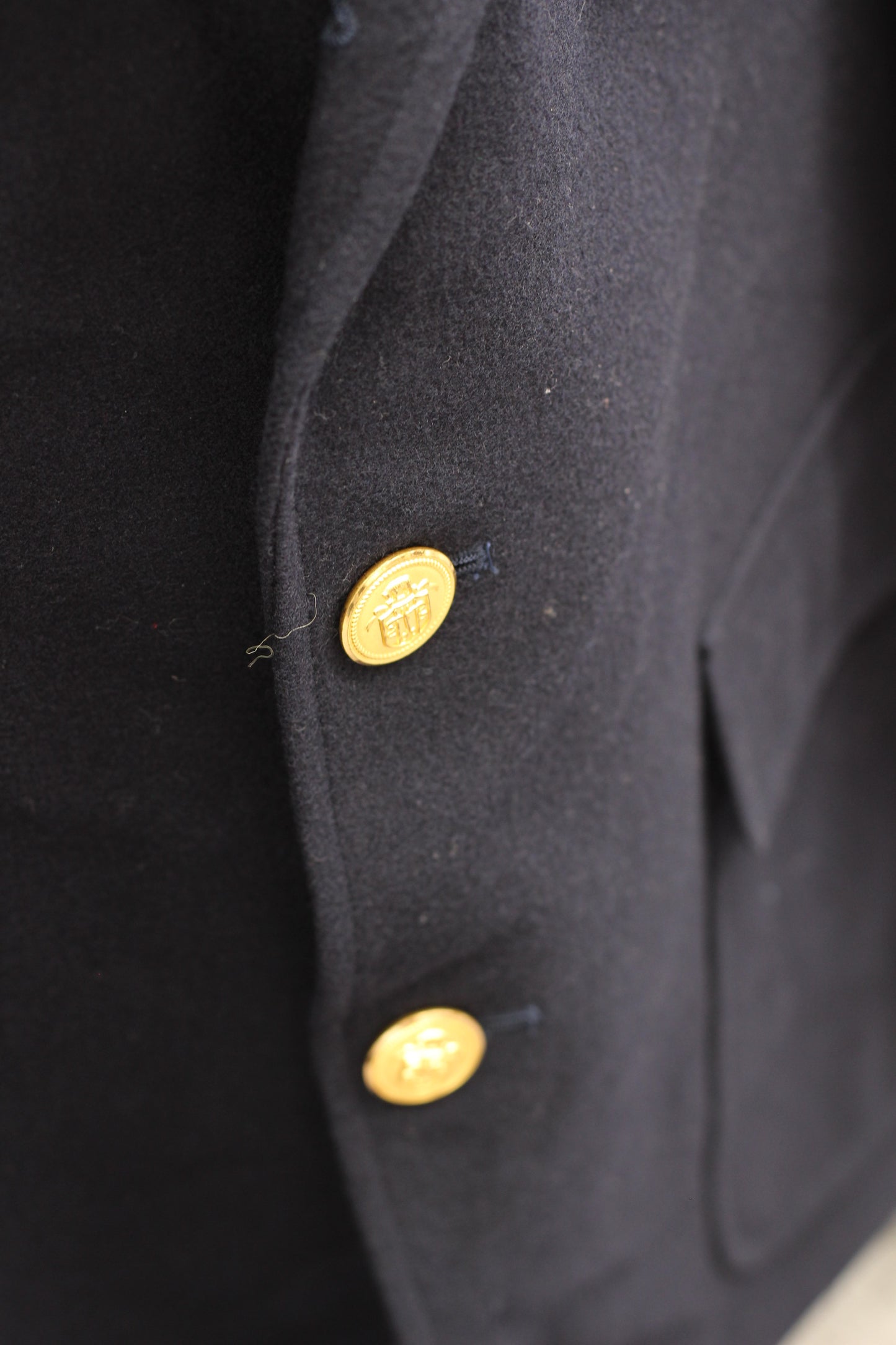 Men's Designer Gold Button Tailored Jacket x2点