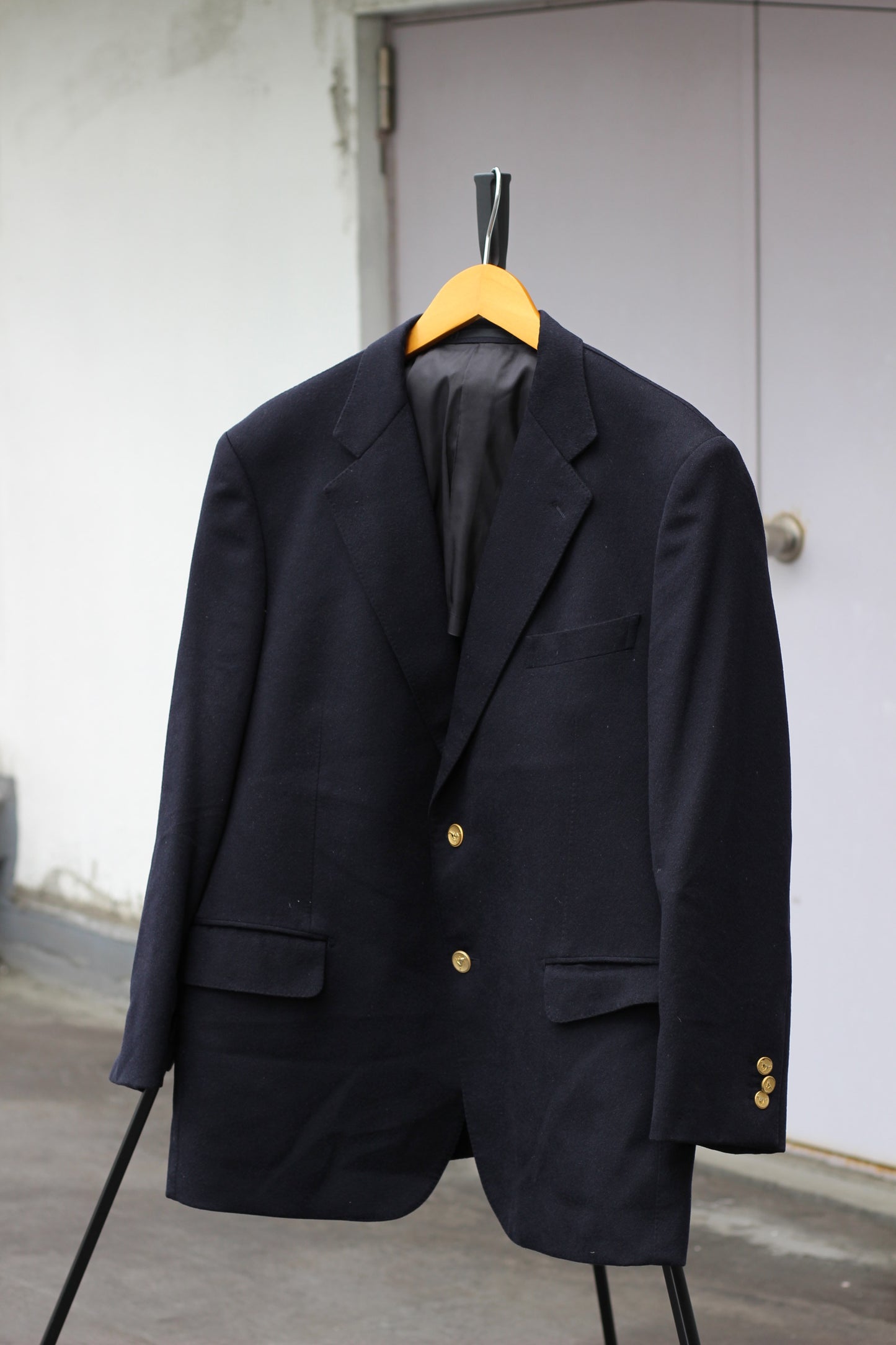 Men's Designer Gold Button Tailored Jacket x2点