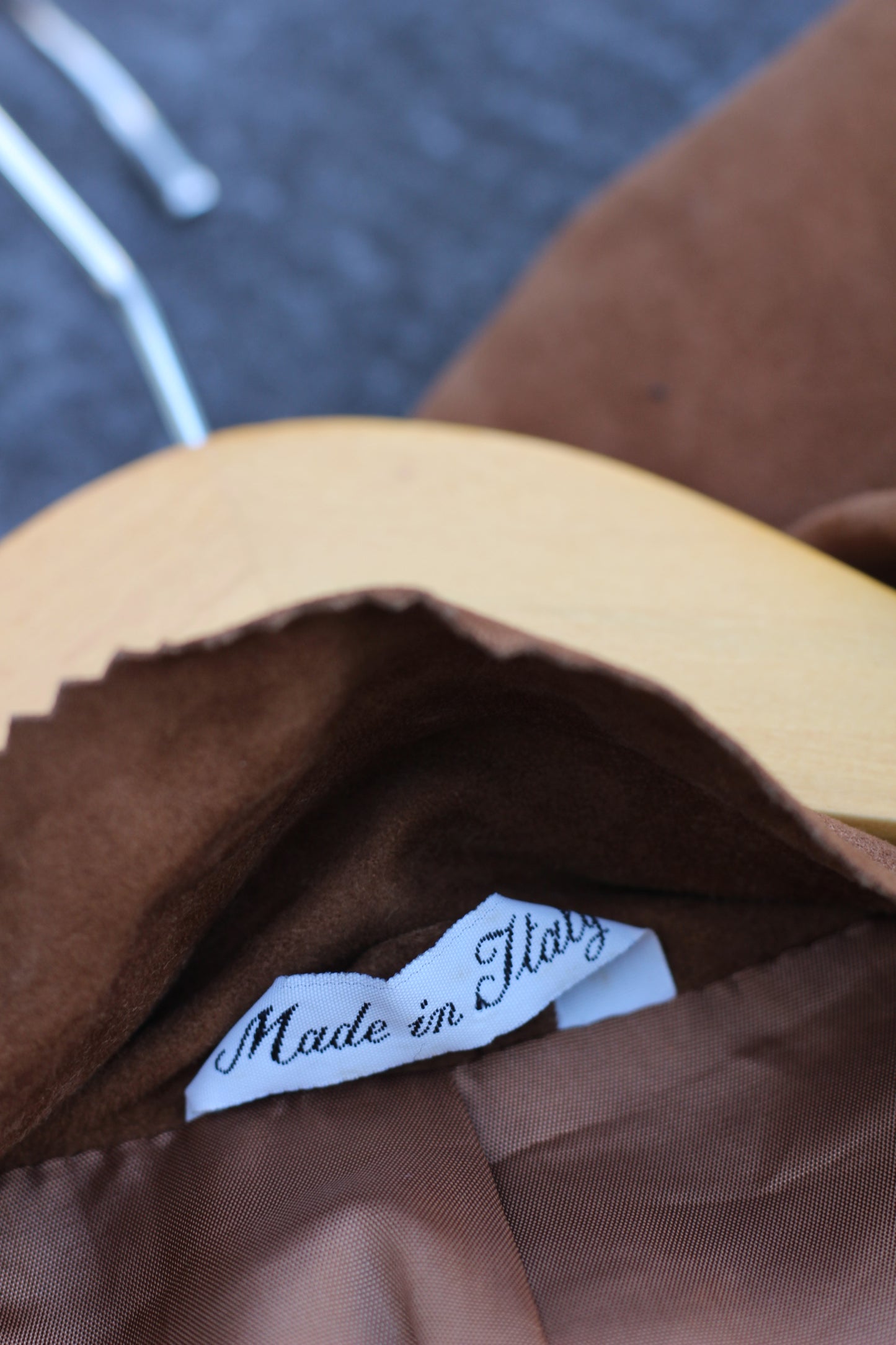 Men's Vintage Made In Italy Moleskine & Leather Jacket x2点