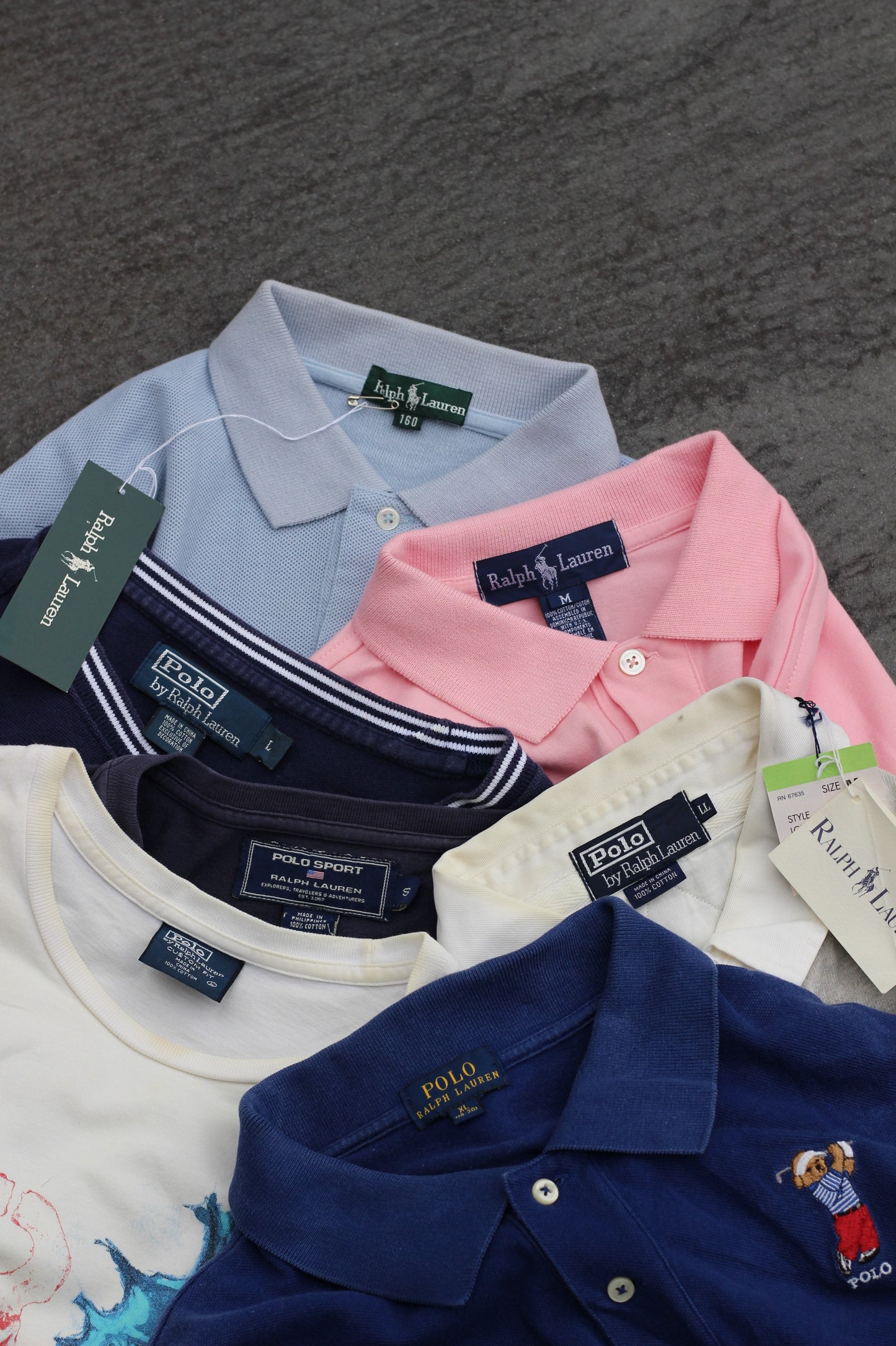 Ralph Lauren Short Sleeve Polo Shirt & T-Shirt x7点