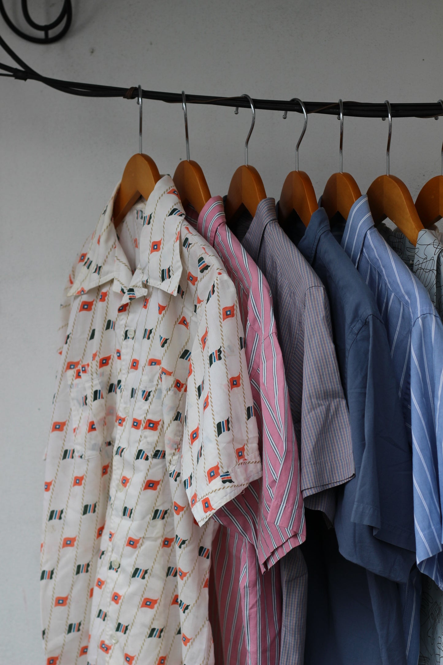 Men's Old DC Brand Design Short Sleeve Shirt x9点
