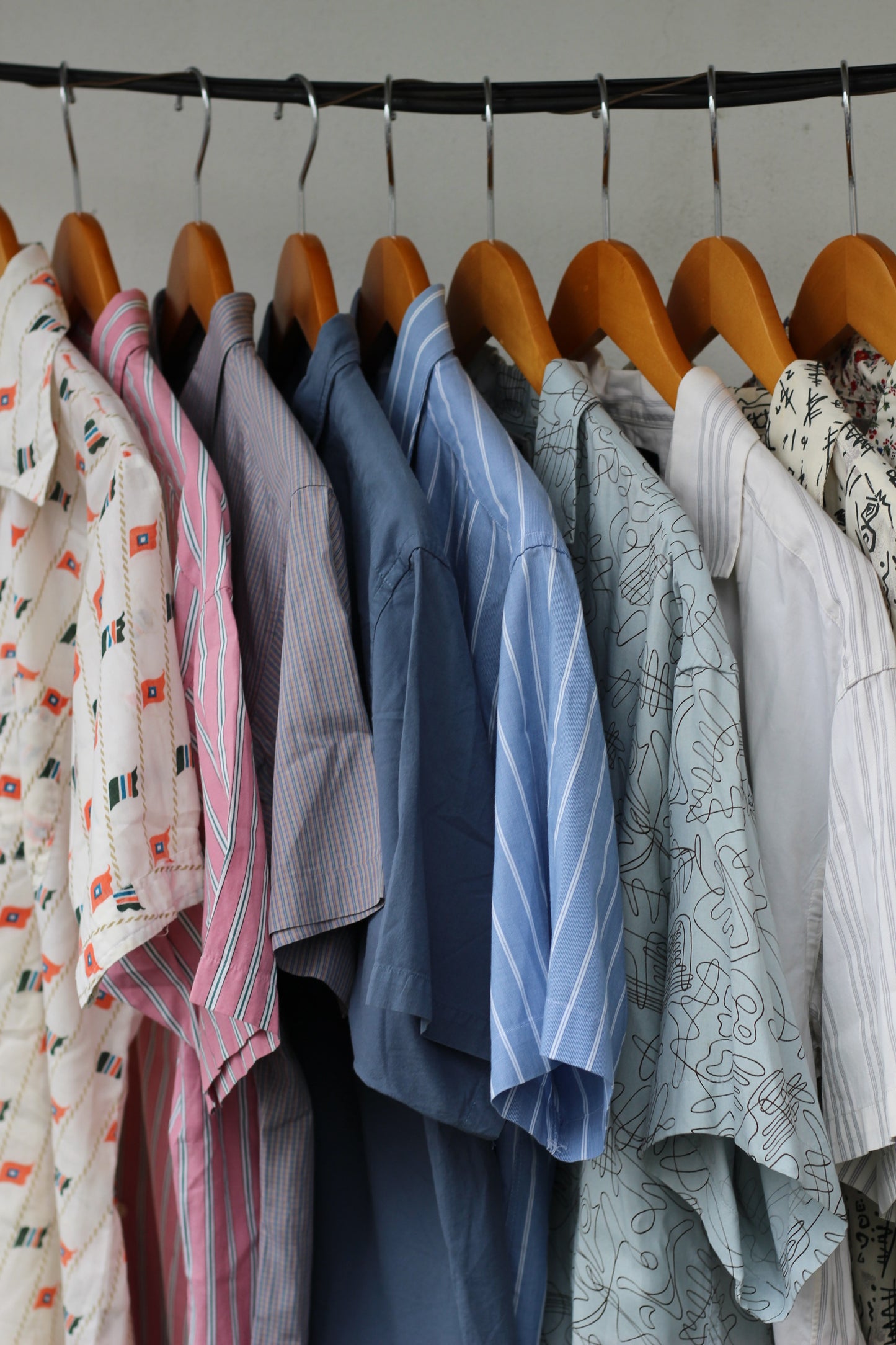 Men's Old DC Brand Design Short Sleeve Shirt x9点