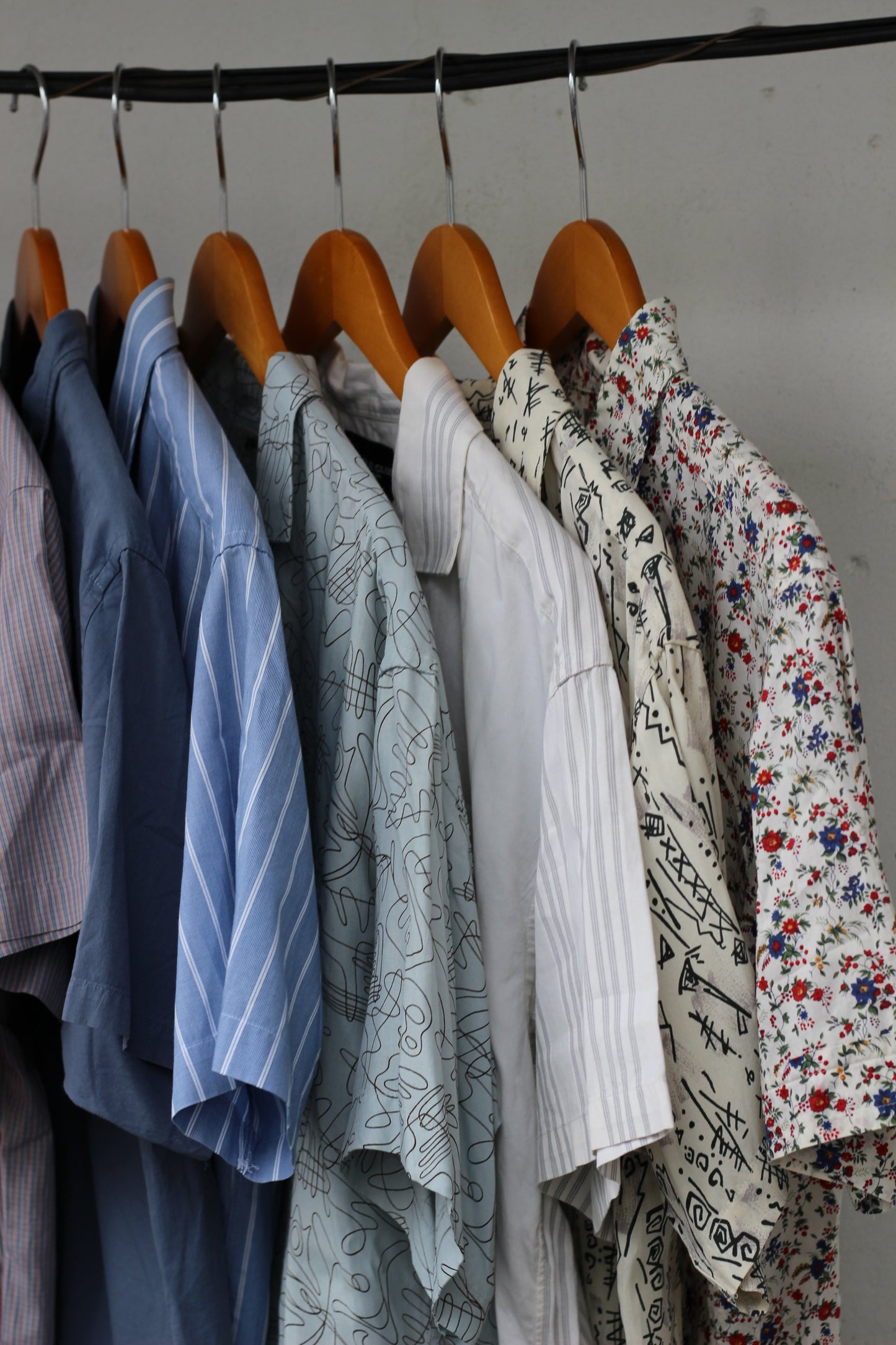 Men's Old DC Brand Design Short Sleeve Shirt x9点