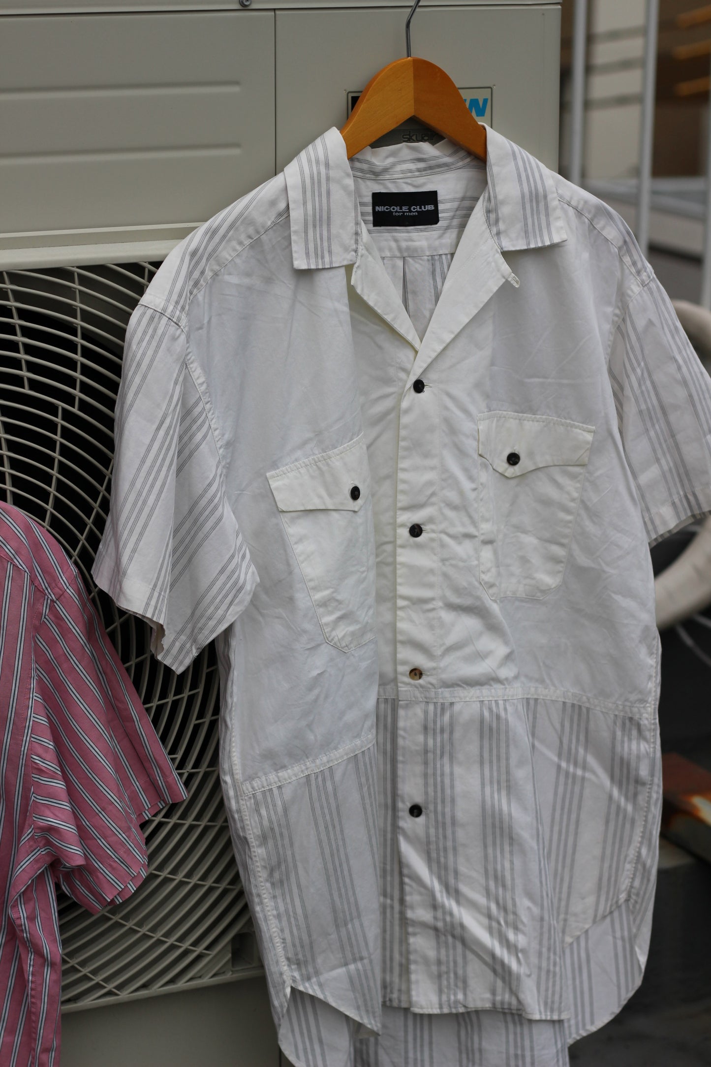 Men's Old DC Brand Design Short Sleeve Shirt x9点