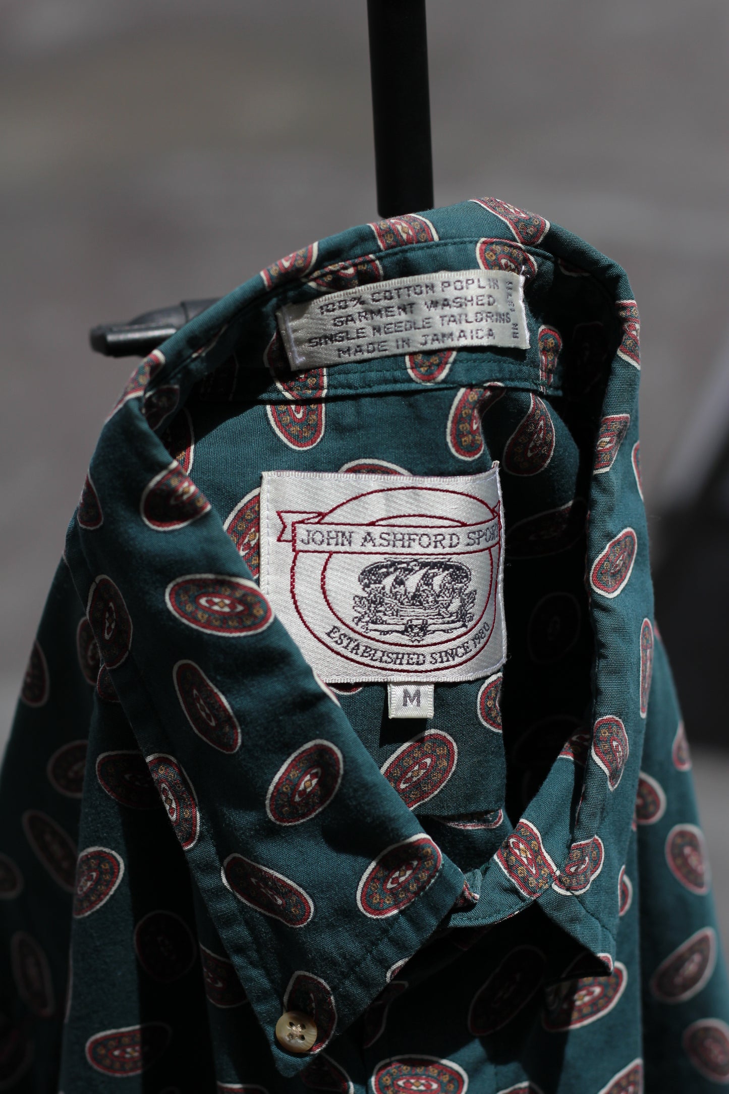 Made In Jamaica & India Vintage All-Over Print Short Sleeve Shirt set x2点