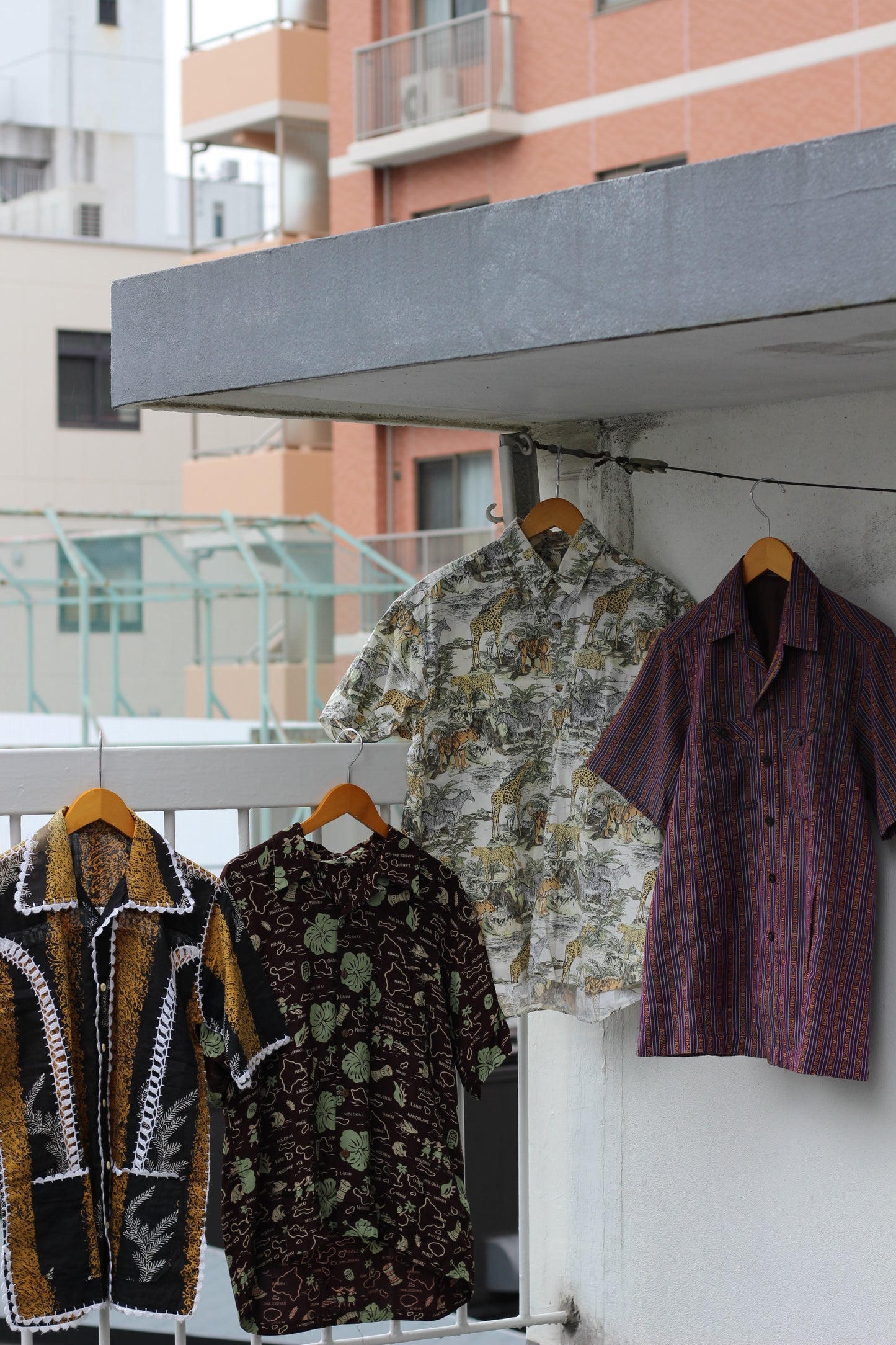 Men's American Style & Vintage Design Short Sleeve Shirt x7点