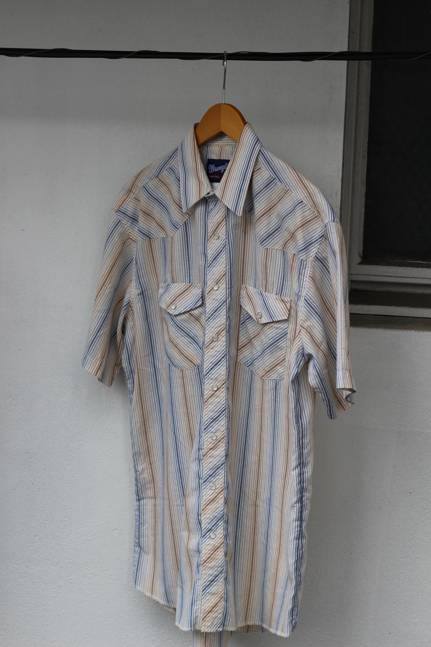 Men's American Style & Vintage Design Short Sleeve Shirt x7点