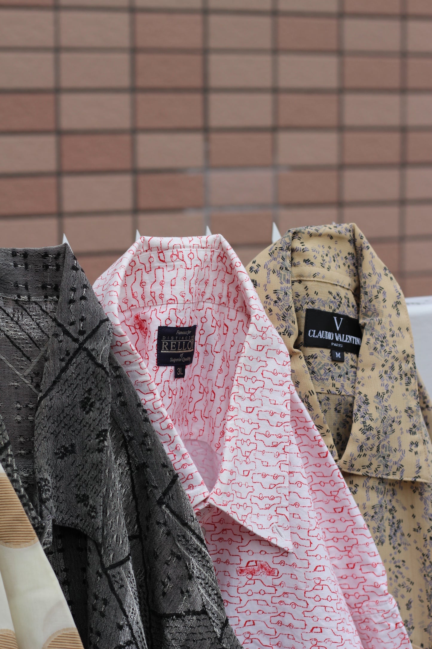 90's Men's Vintage All-Over Print Short Sleeve Shirt set x10点