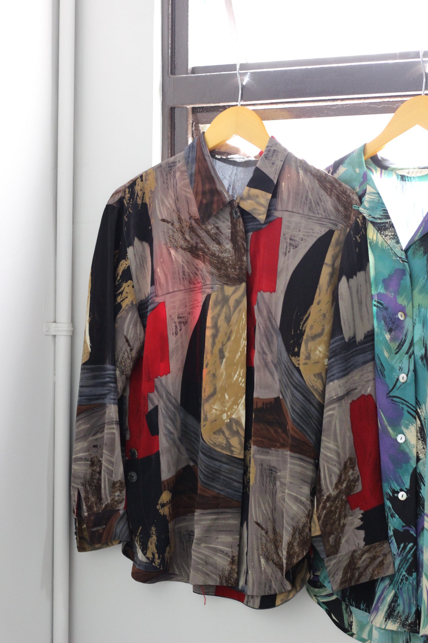 Vintage Oversize Long Sleeve Blouse x5点