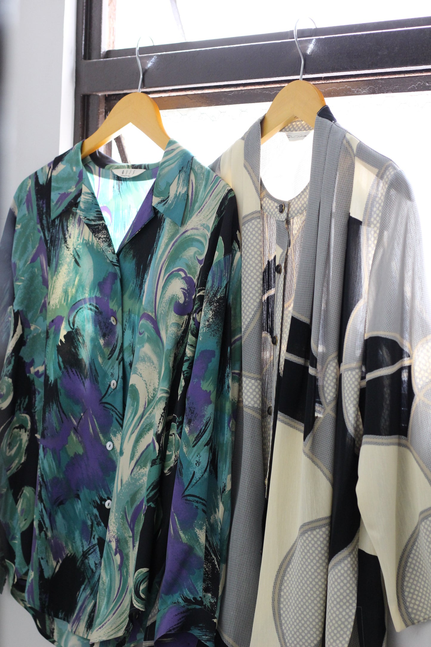 Vintage Oversize Long Sleeve Blouse x5点