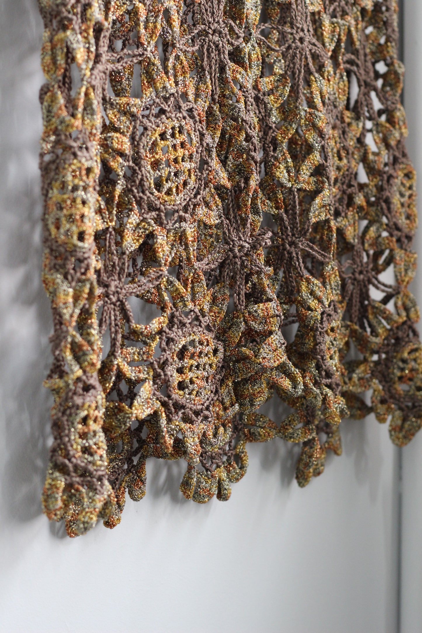 Vintage Hand Knit Crochet x2点