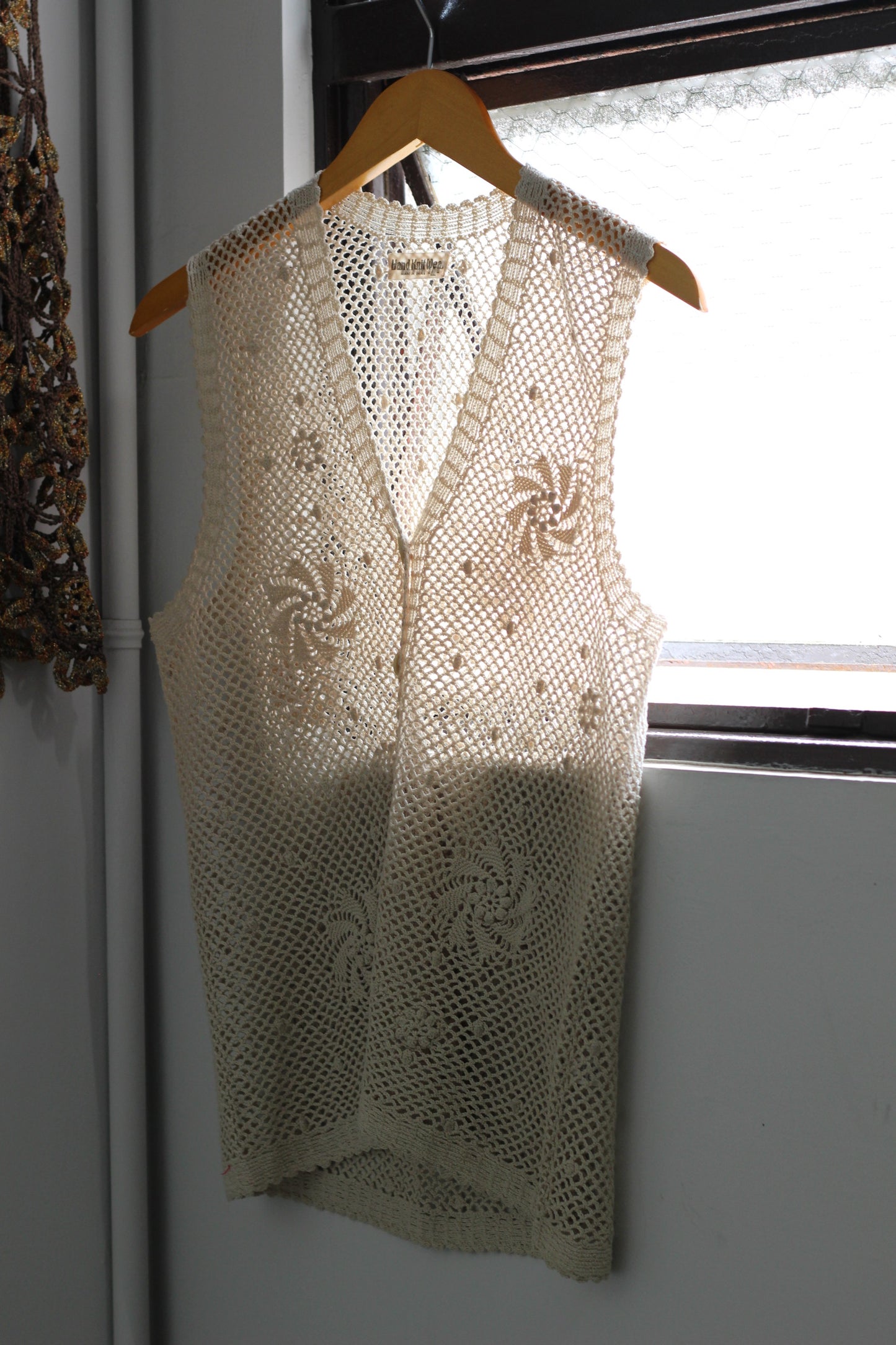 Vintage Hand Knit Crochet x2点