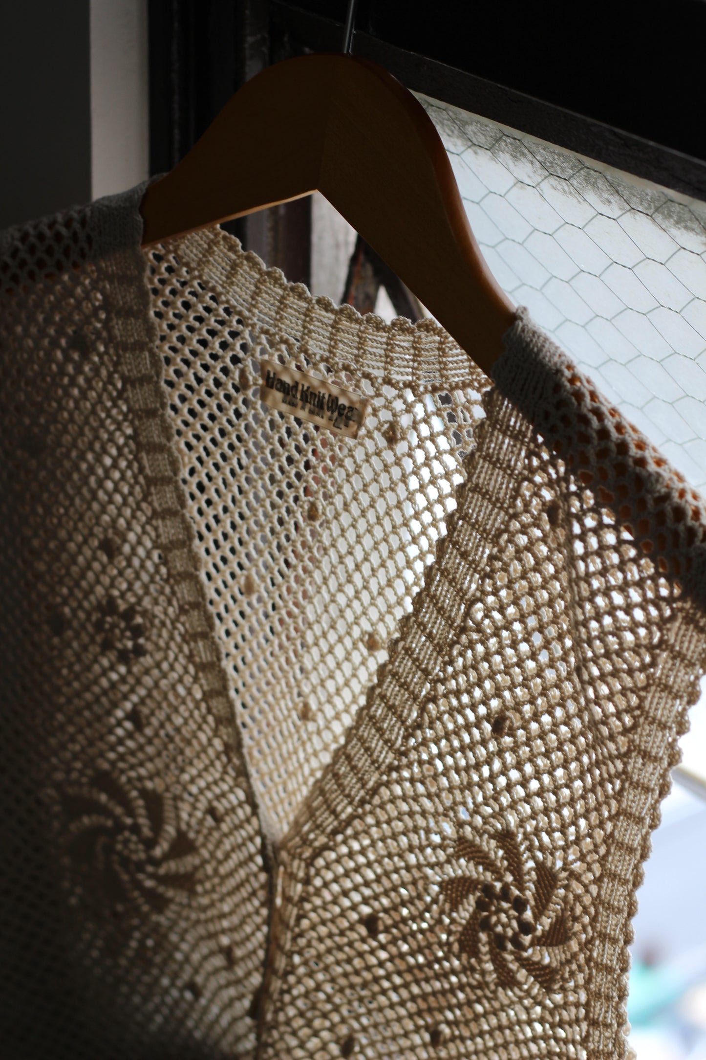 Vintage Hand Knit Crochet x2点