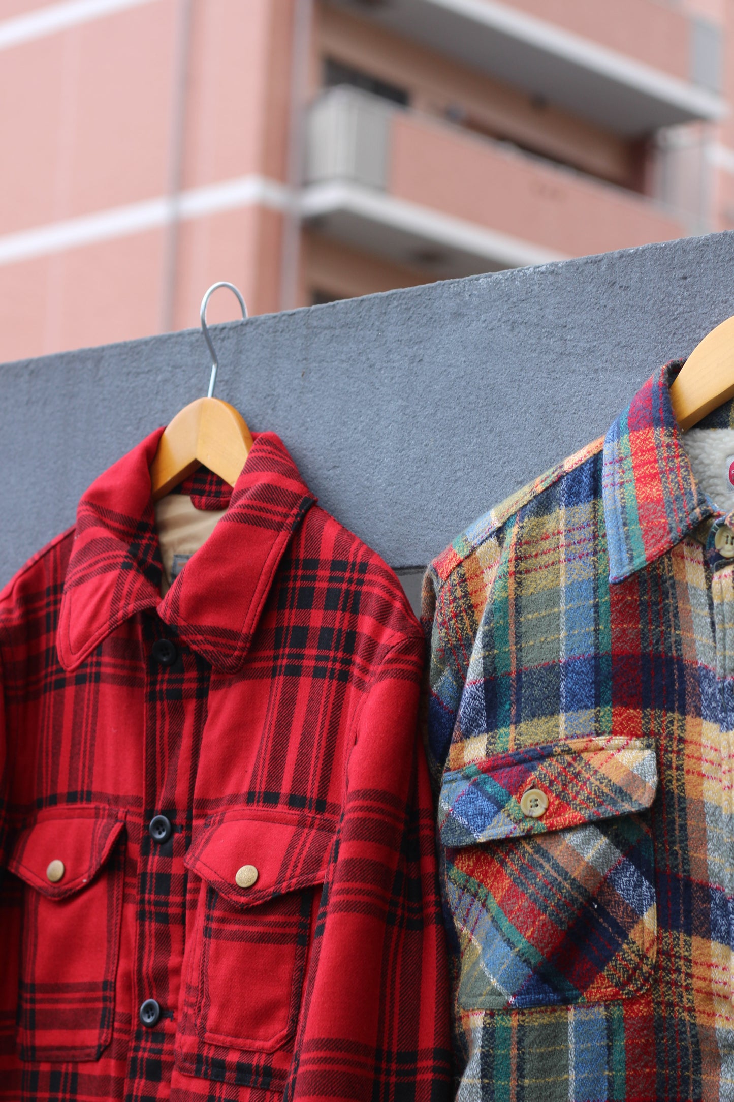 Men's Check Design Outerwear x3点