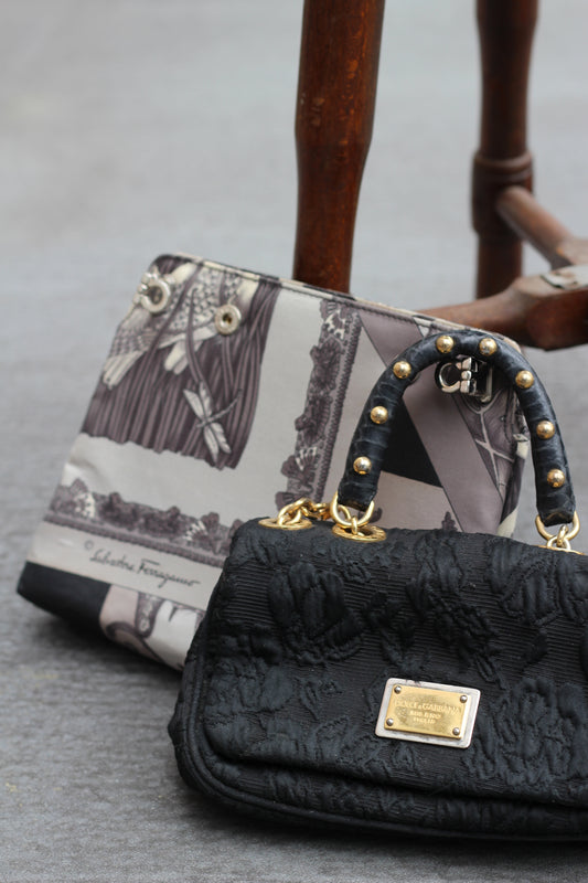 Dolce&Gabbana & Salvador Ferragamo Mini Bags x2点