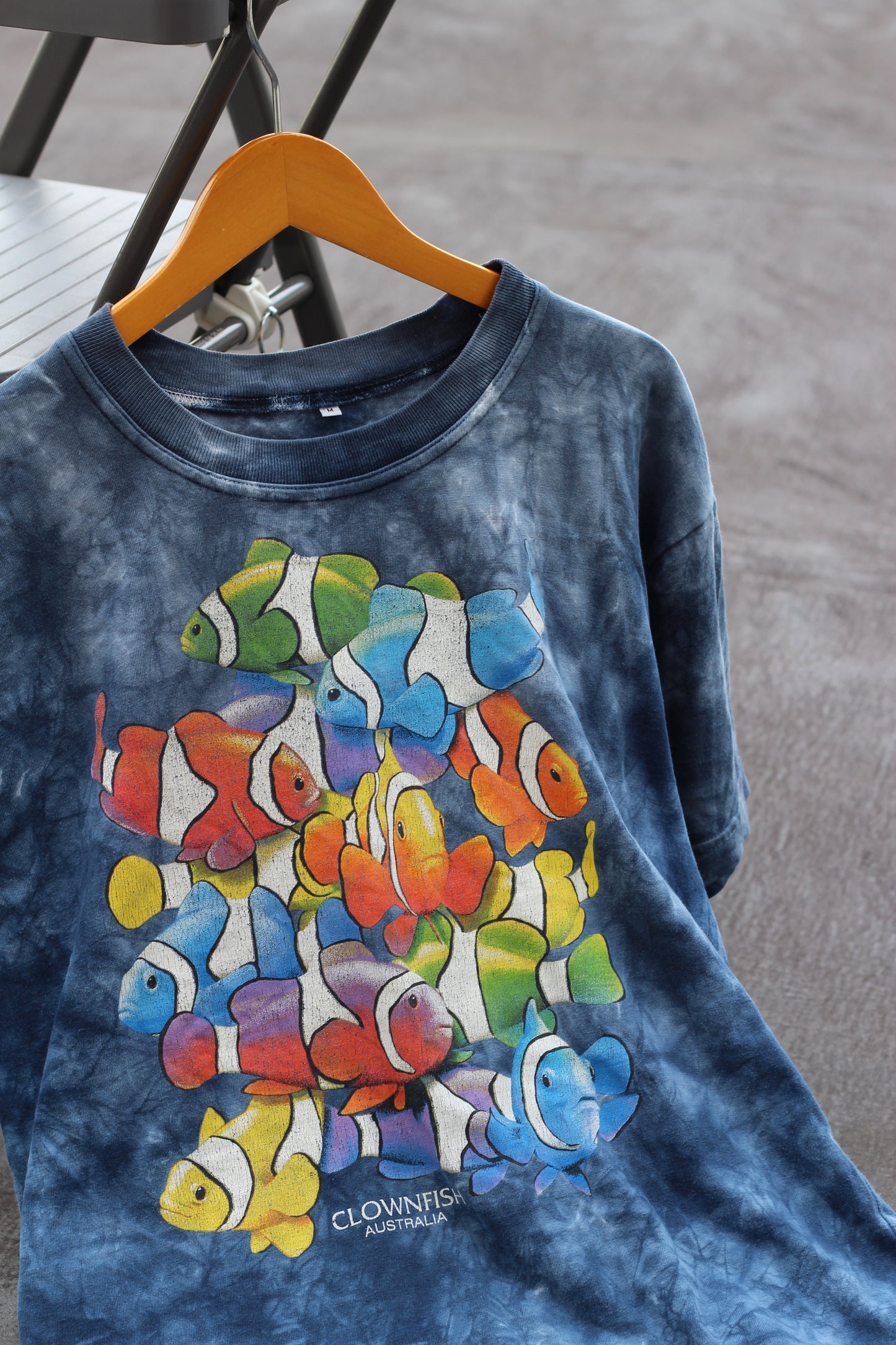 90's Made In USA & Australia Animal Tie-Dye T-Shirt set x2点
