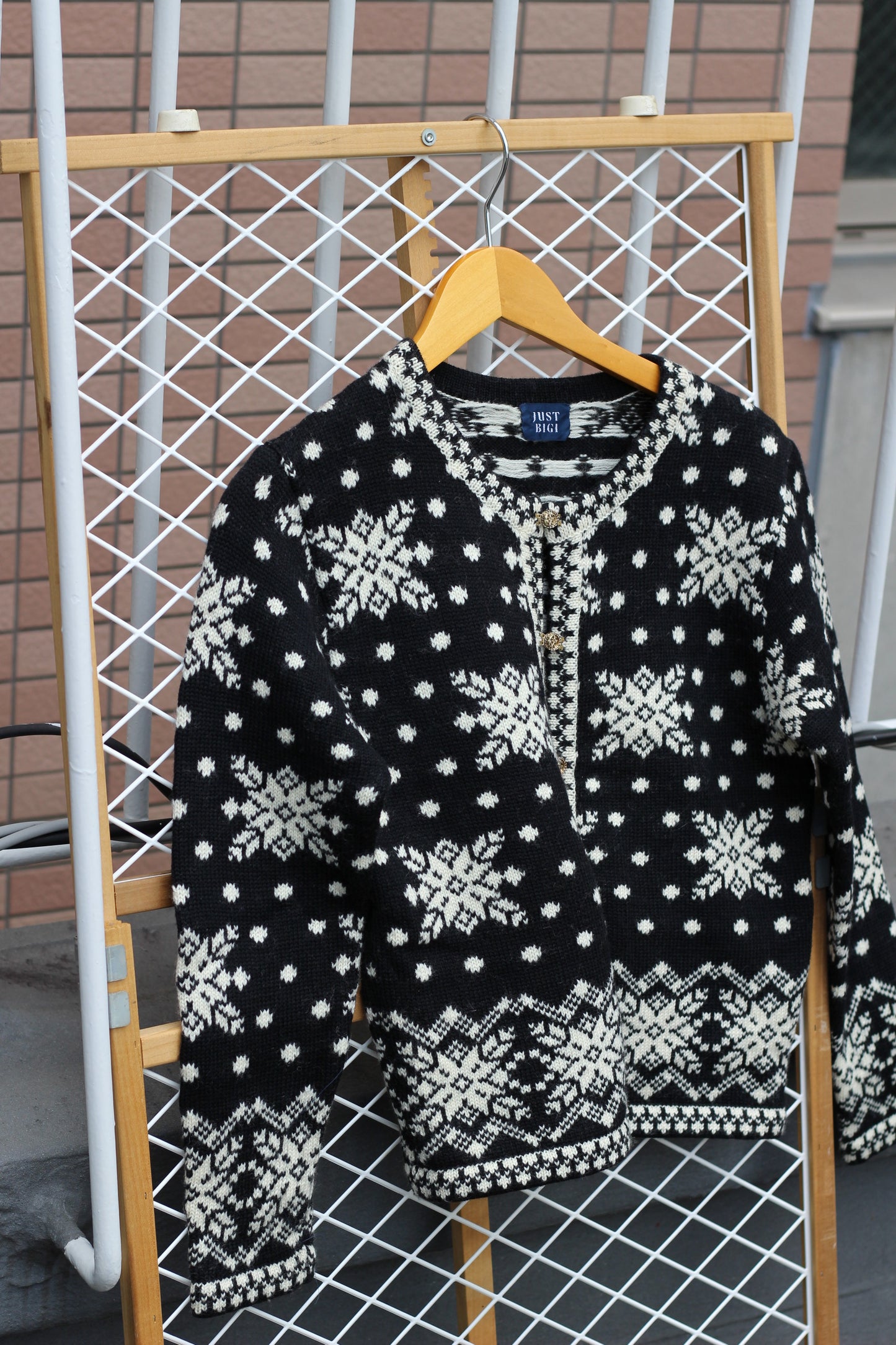 Vintage Nordic Sweater x4点