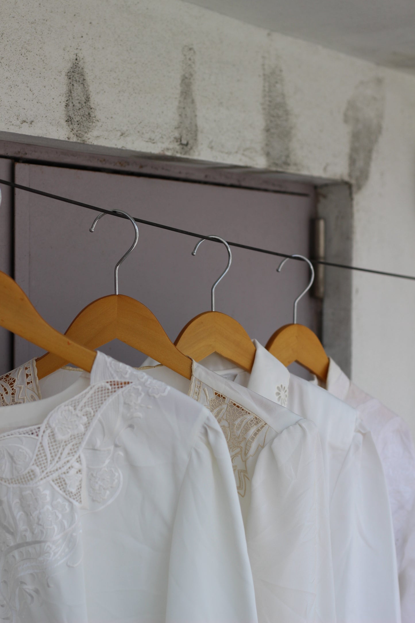 Vintage Lace Embroidery White Long Sleeve Blouse x10点