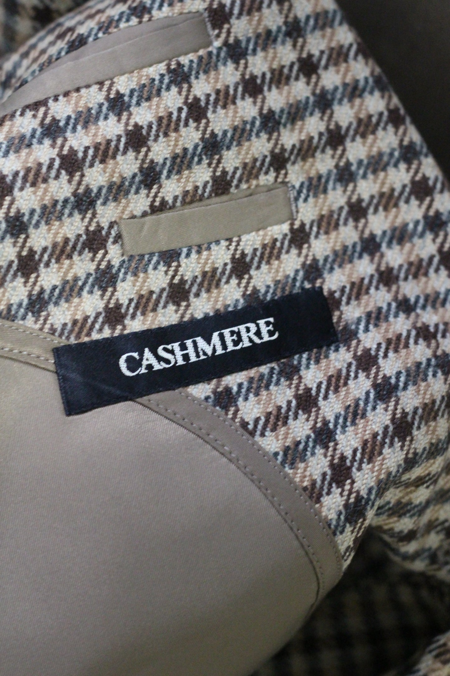 Men's Cashmere Mix Houndstooth Tailored Jacket x2点