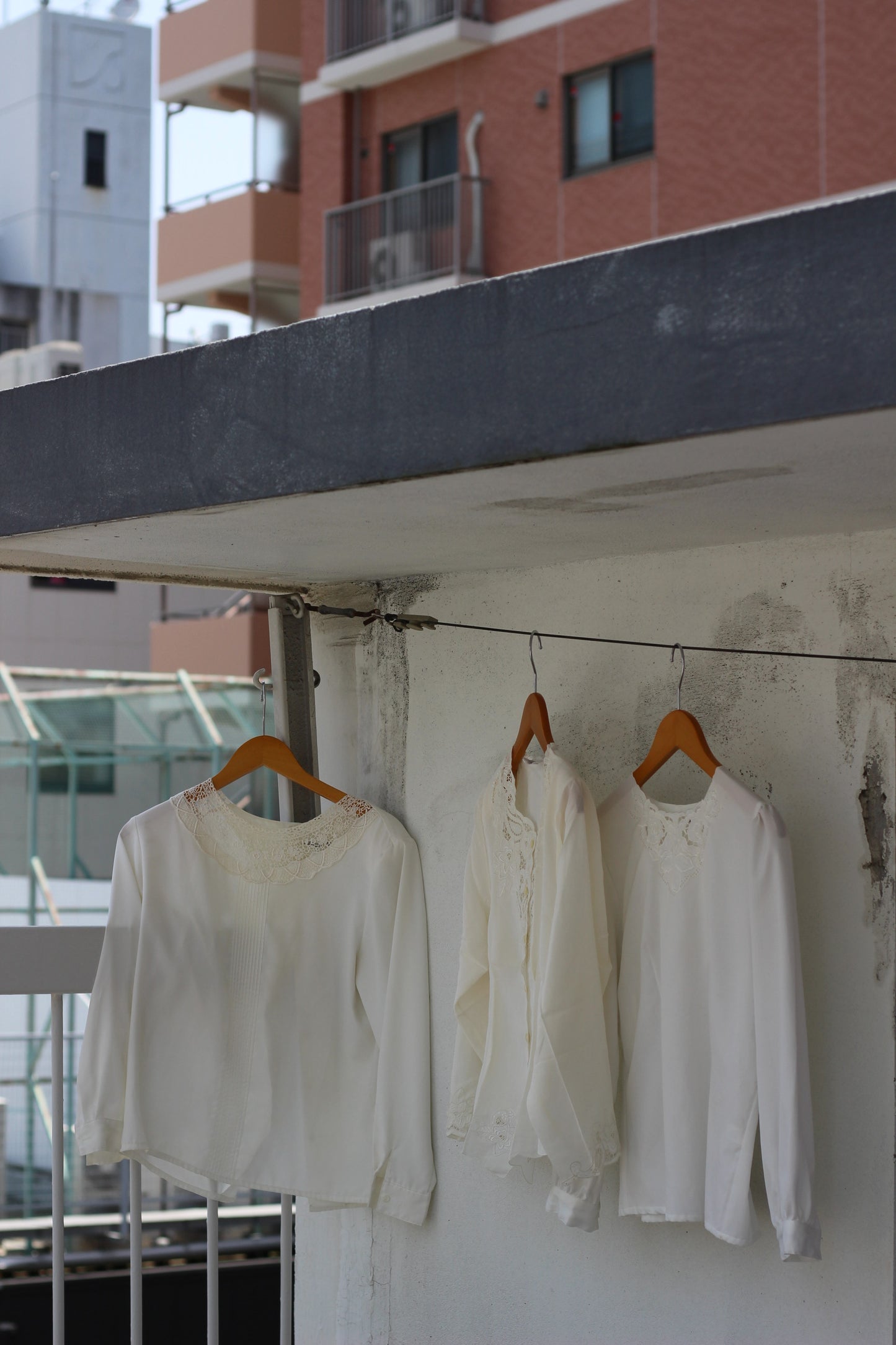 Vintage Lace Embroidery White Long Sleeve Blouse x10点