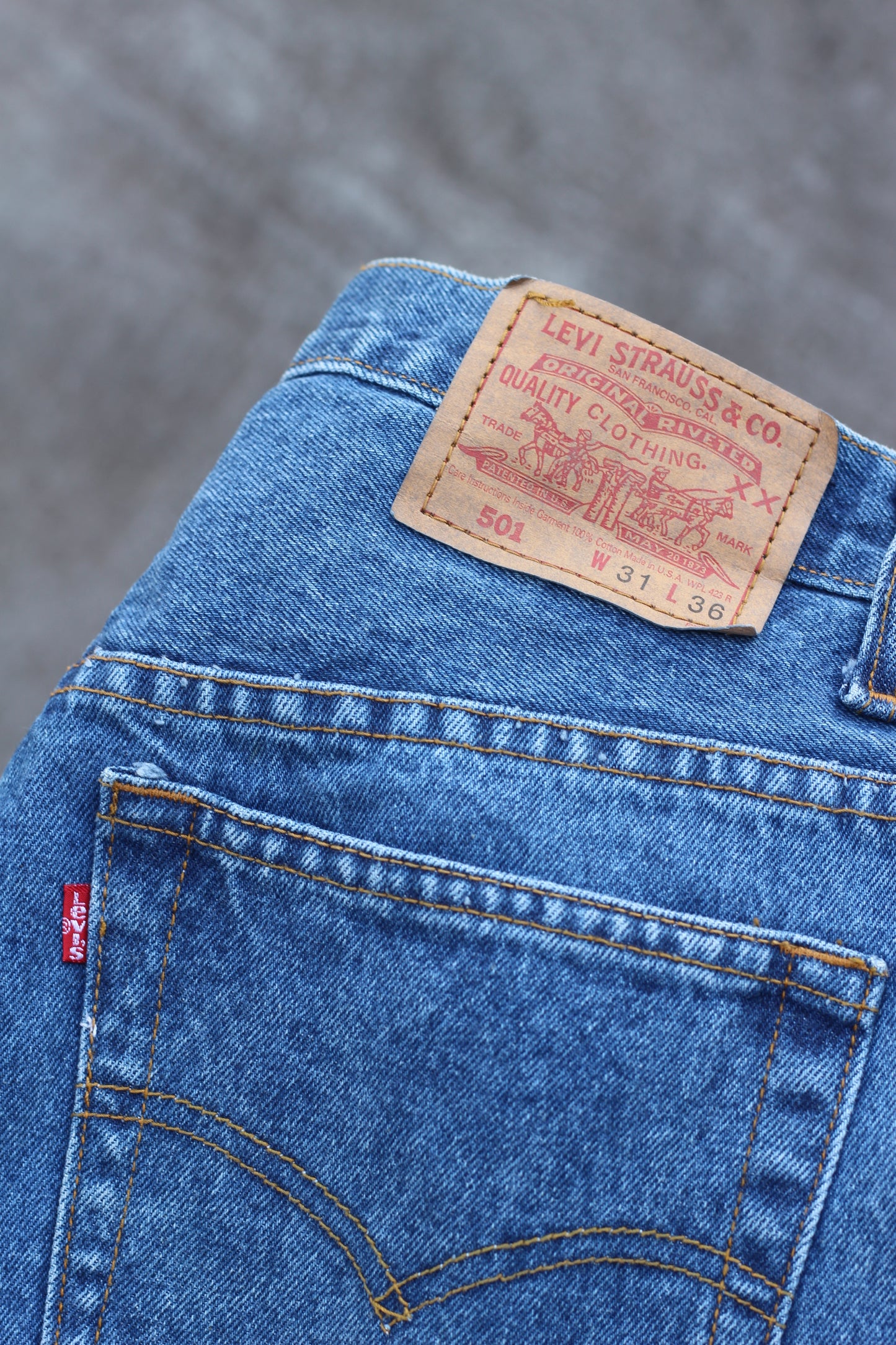 90's Made In USA Levi's Denim Pants set x2点