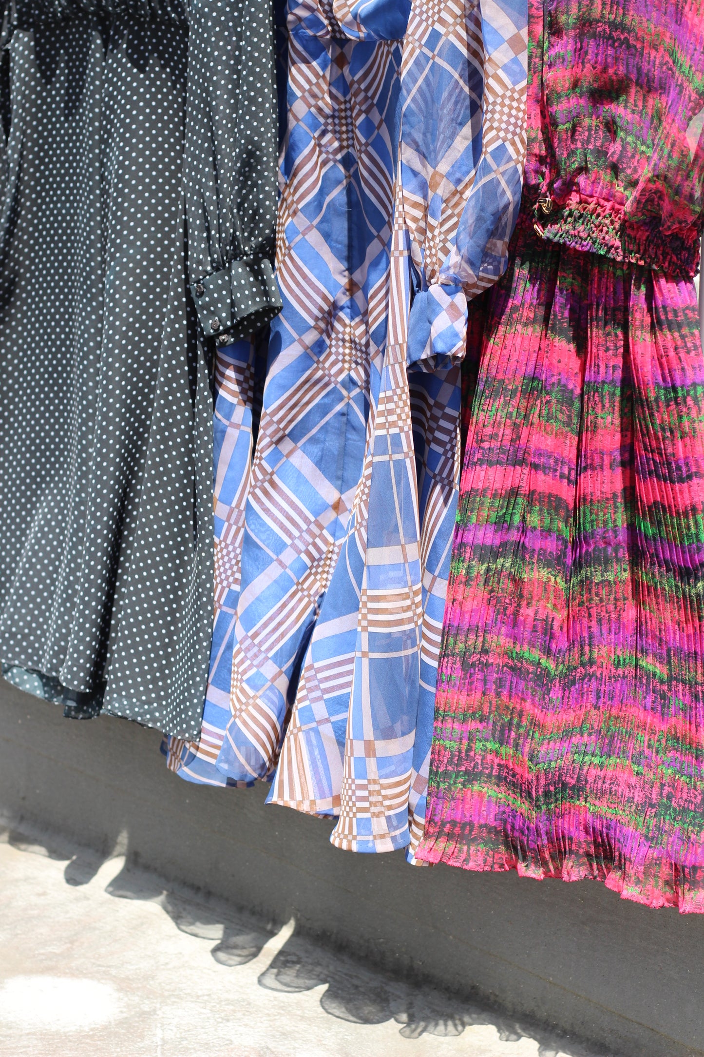 Vintage Sheer Long Sleeve One-Piece x3点
