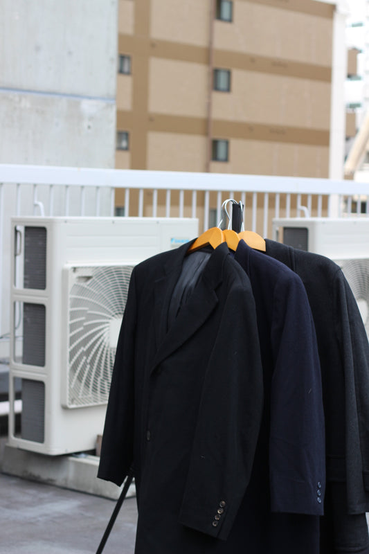 Men's 100% Cashmere Chesterfield Coat x3点