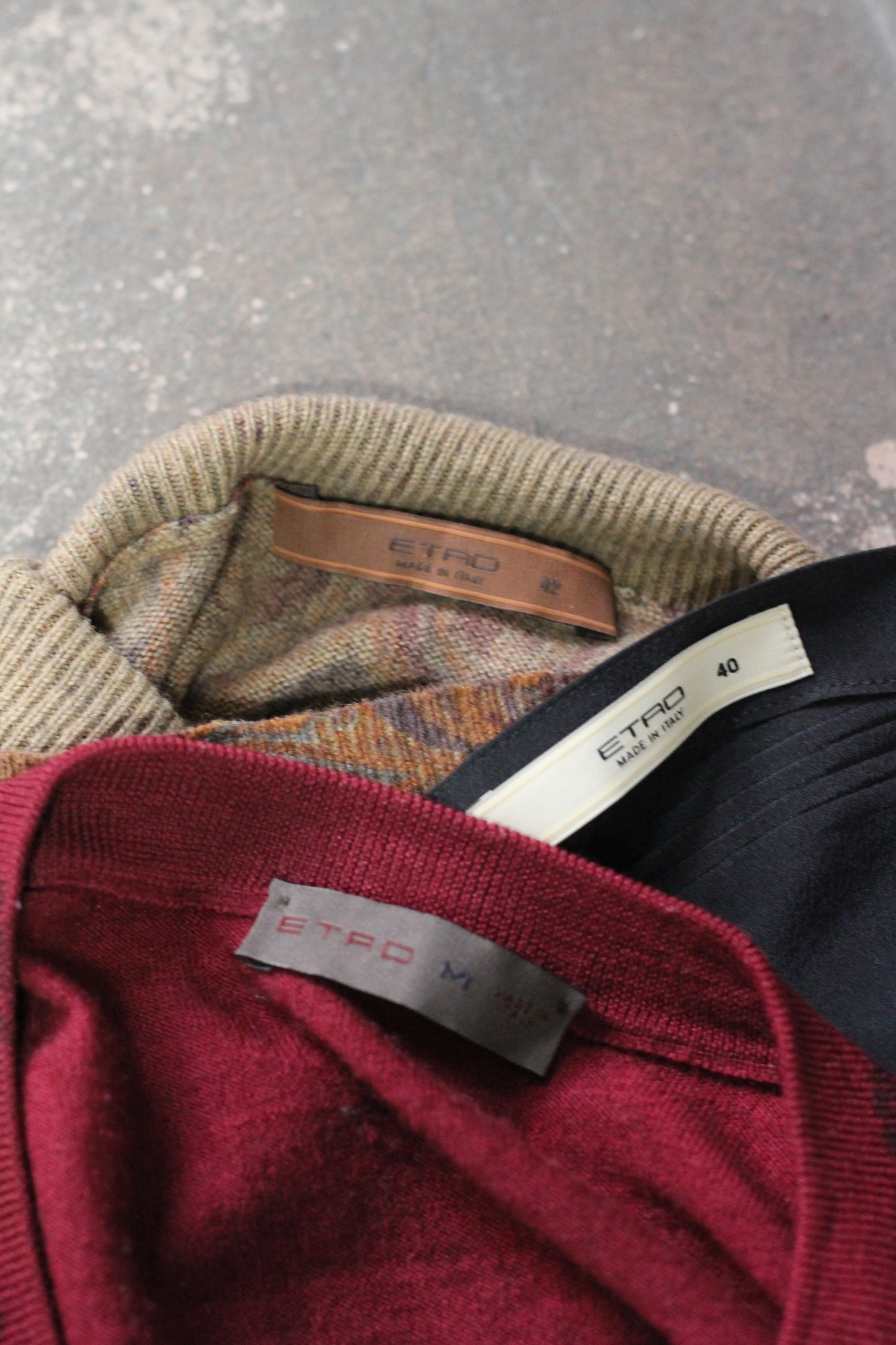 Made IN Italy ETRO Tops x3点