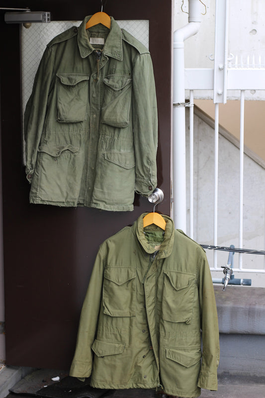 50's 60's U.S. Army Vintage M-65 Field Jacket x2点