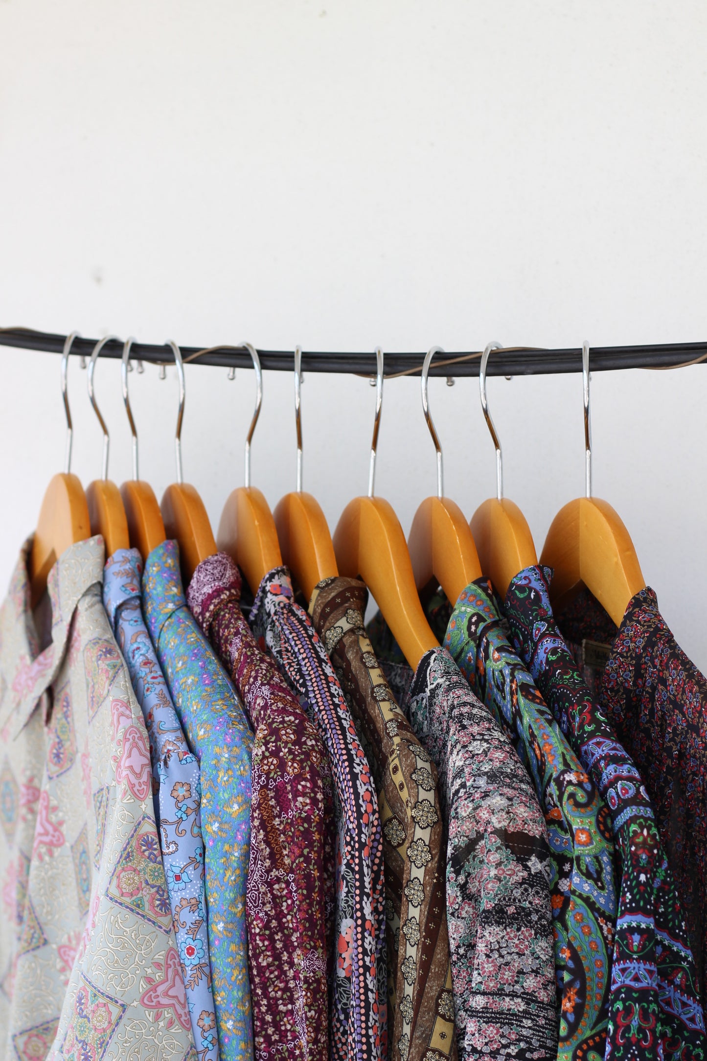 Vintage Design Flower Long Sleeve Blouse x10点