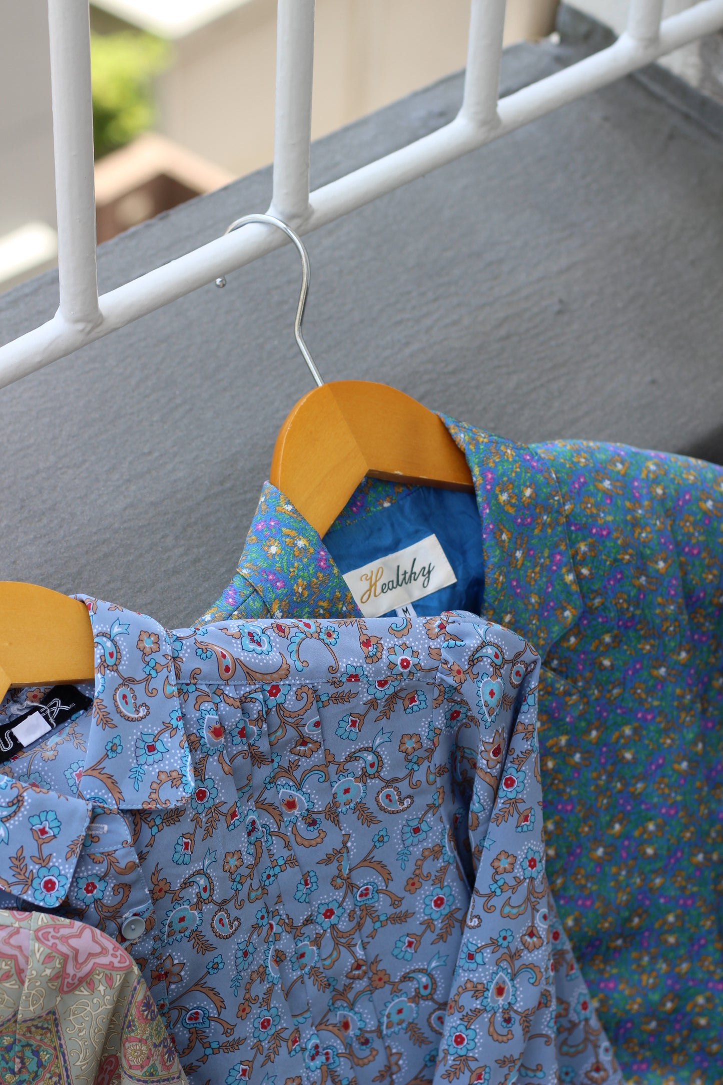 Vintage Design Flower Long Sleeve Blouse x10点