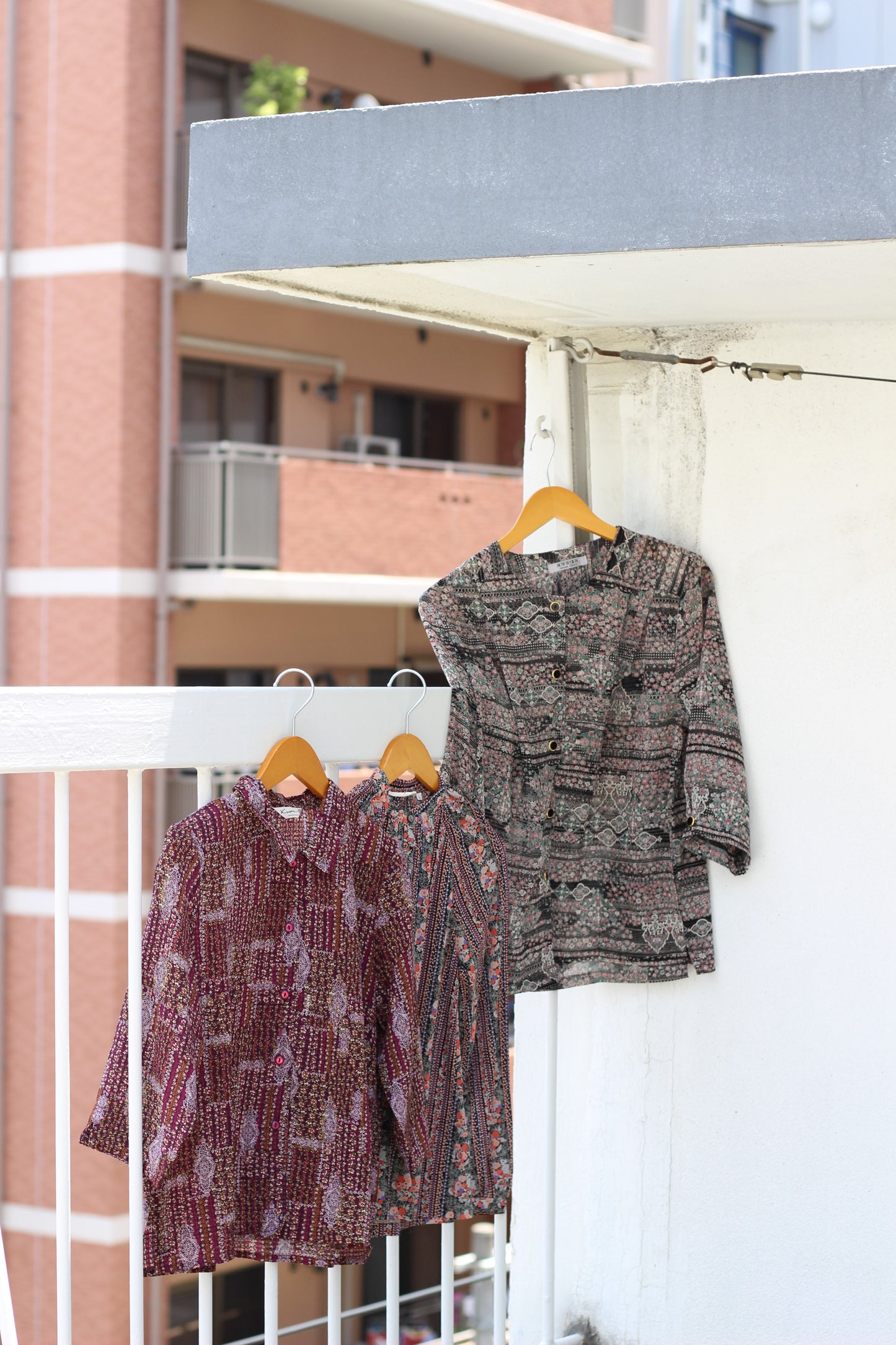Vintage Design Flower Long Sleeve Blouse x10点
