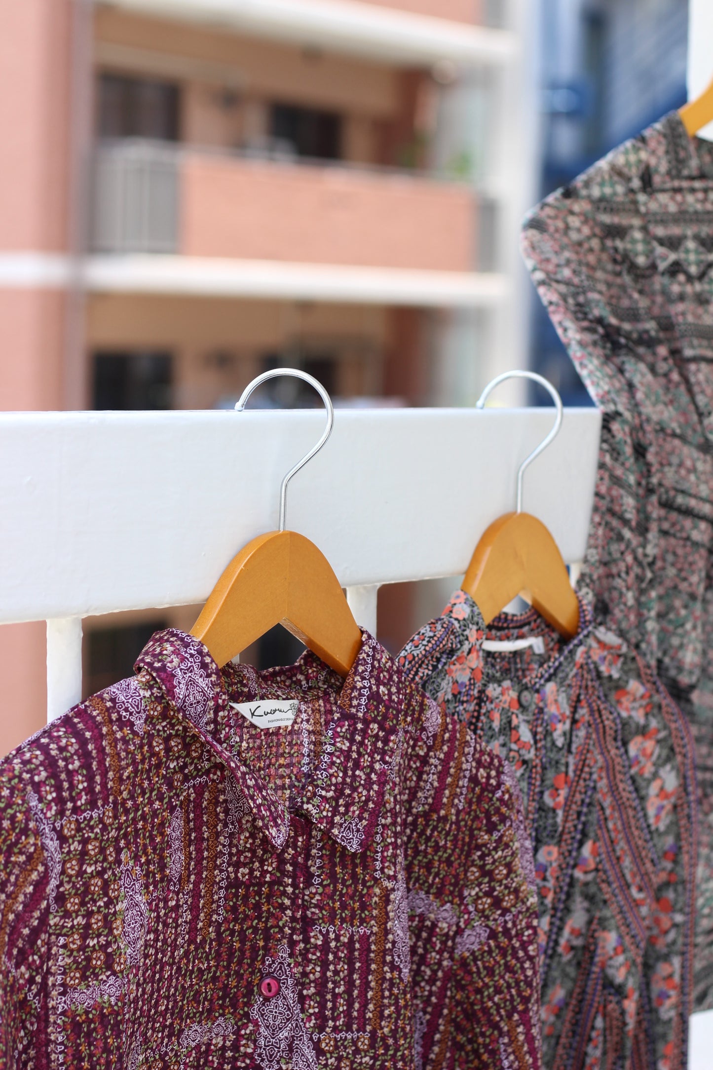 Vintage Design Flower Long Sleeve Blouse x10点