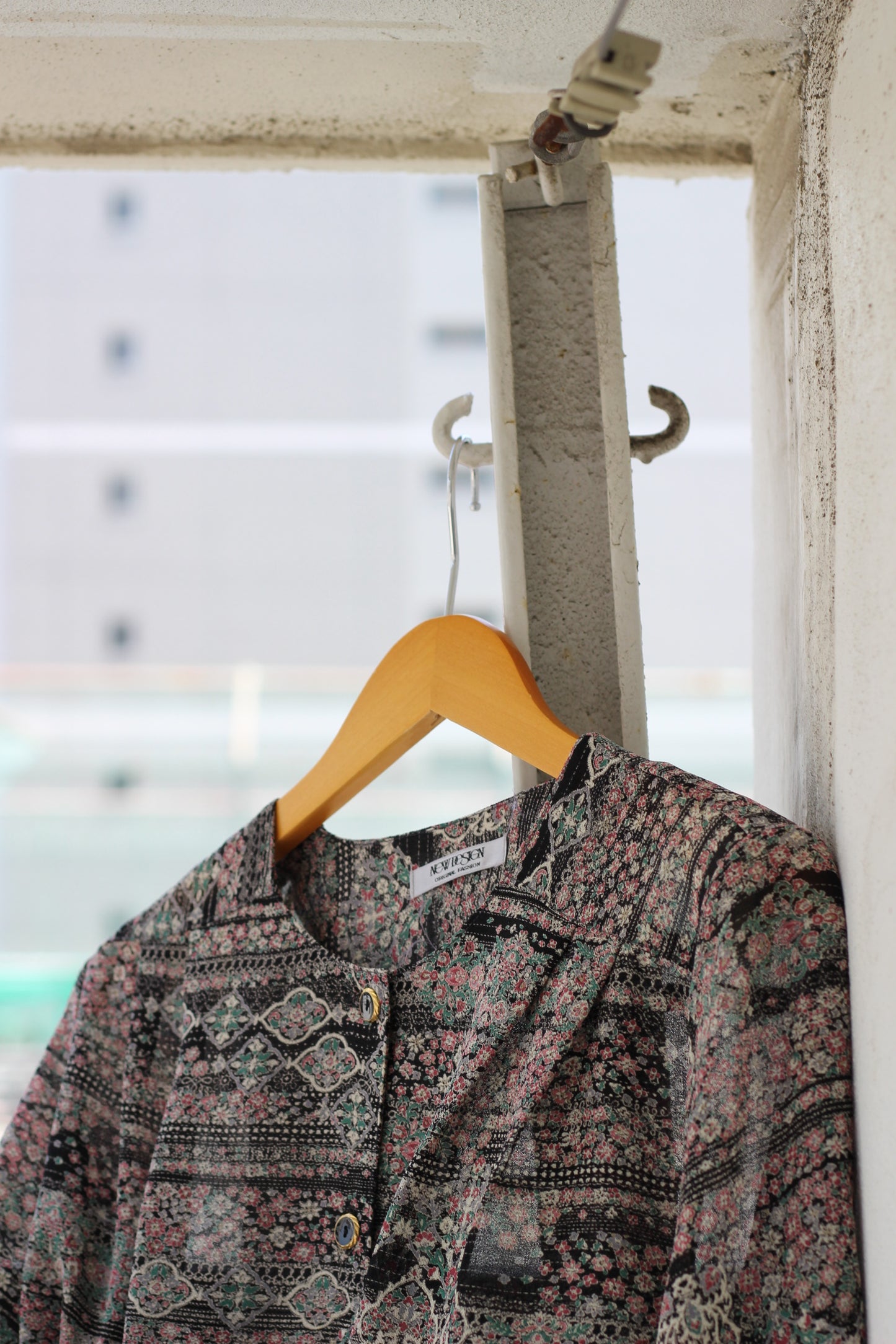 Vintage Design Flower Long Sleeve Blouse x10点