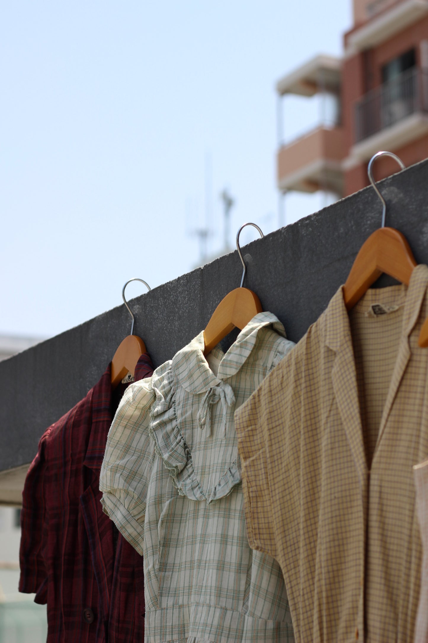 Vintage Check Short Sleeve One-Piece x5点