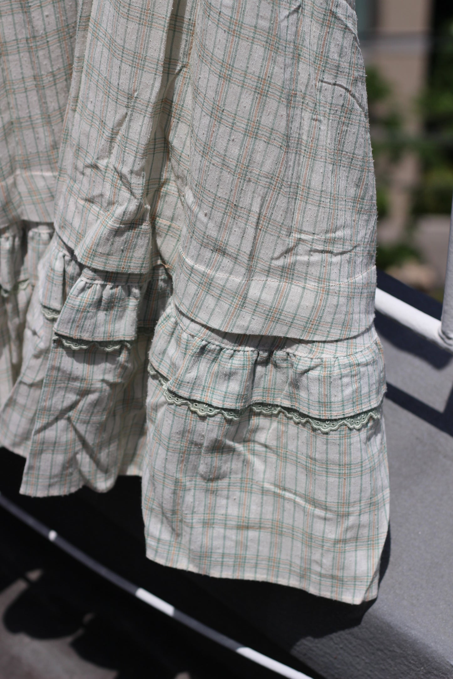 Vintage Check Short Sleeve One-Piece x5点